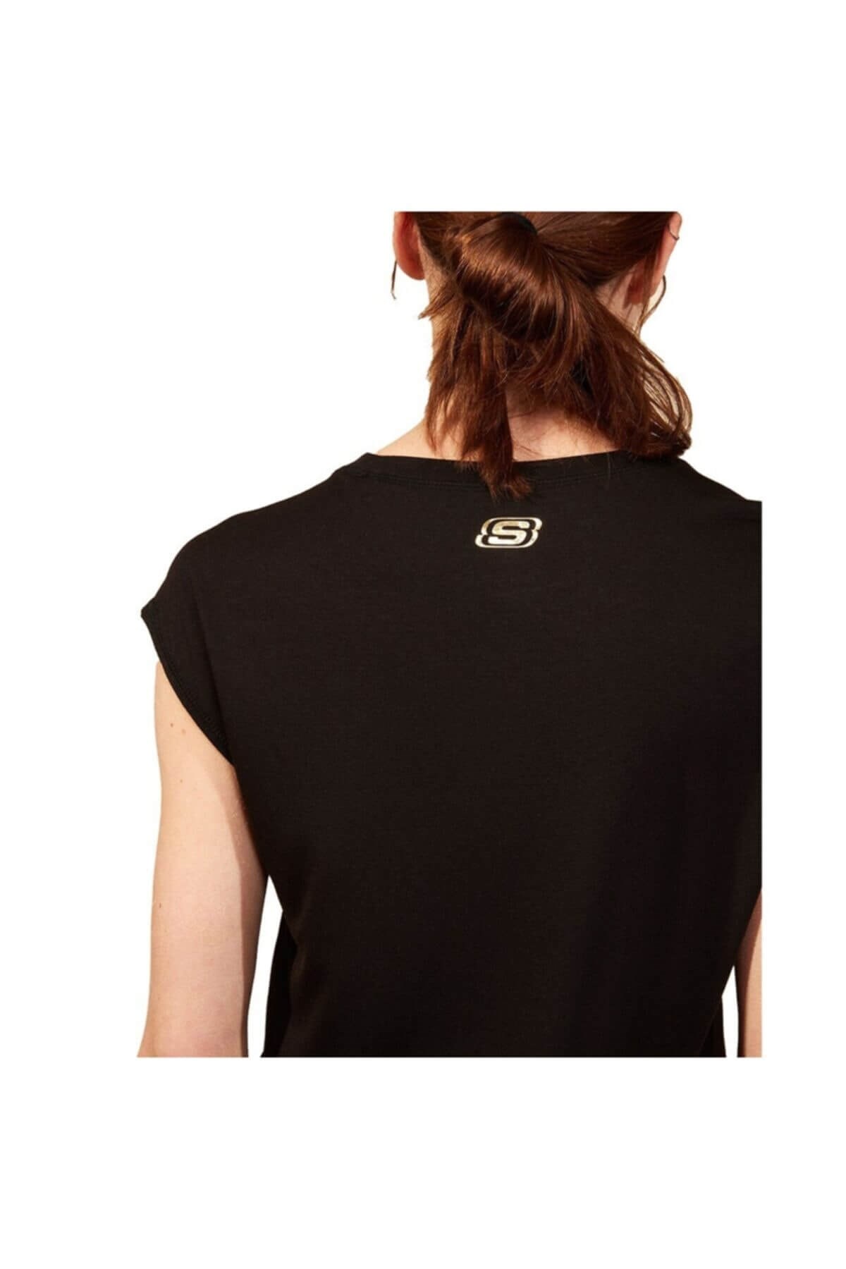 SKECHERSTişörtSkechers Graphic Tee W Kadın Tişört S211289-001 Siyah