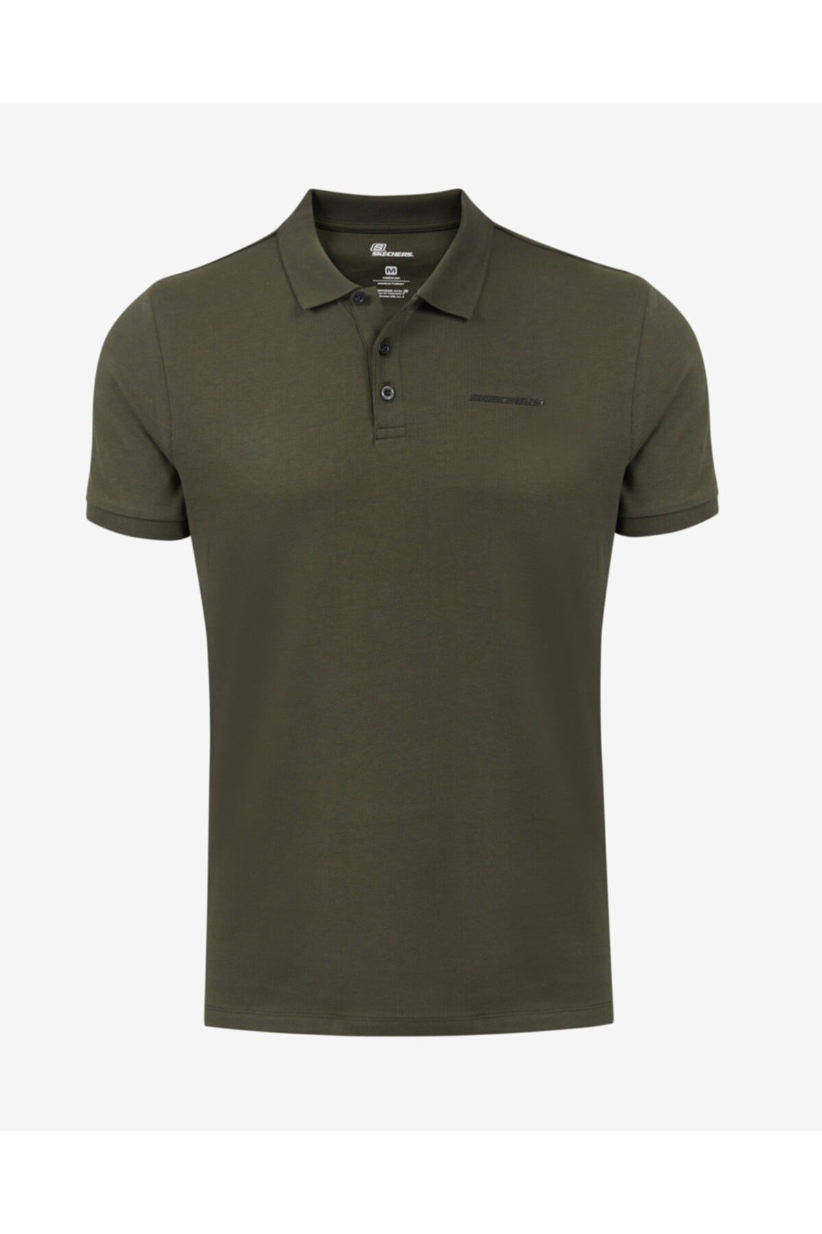 SKECHERSTişörtSkechers Polo M Erkek Tişört S211800-801 Haki