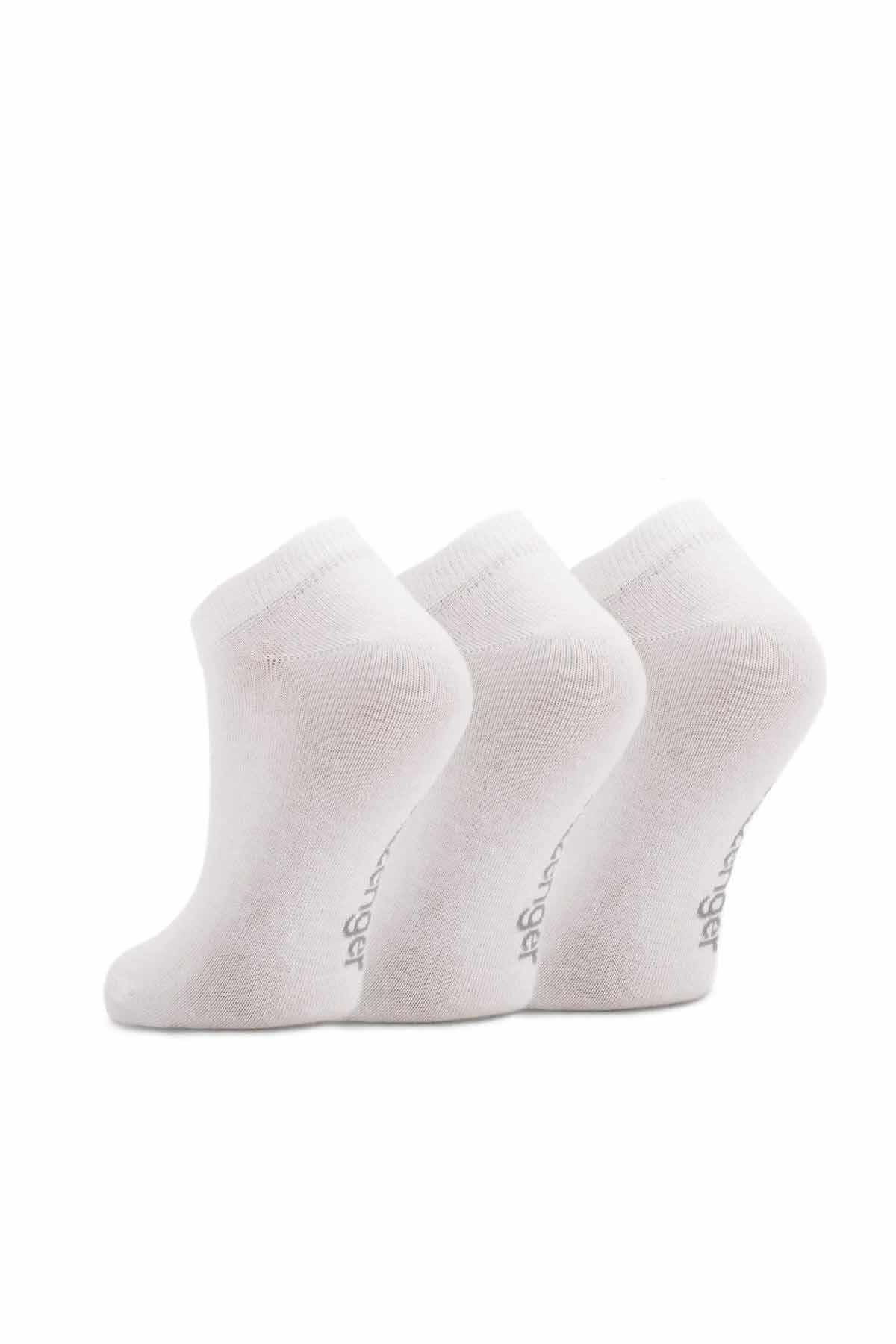 SLAZENGERÇorapSlazenger Jaime 3'lü Bilek Unisex Çorap SX22CK003-000BEYAZ