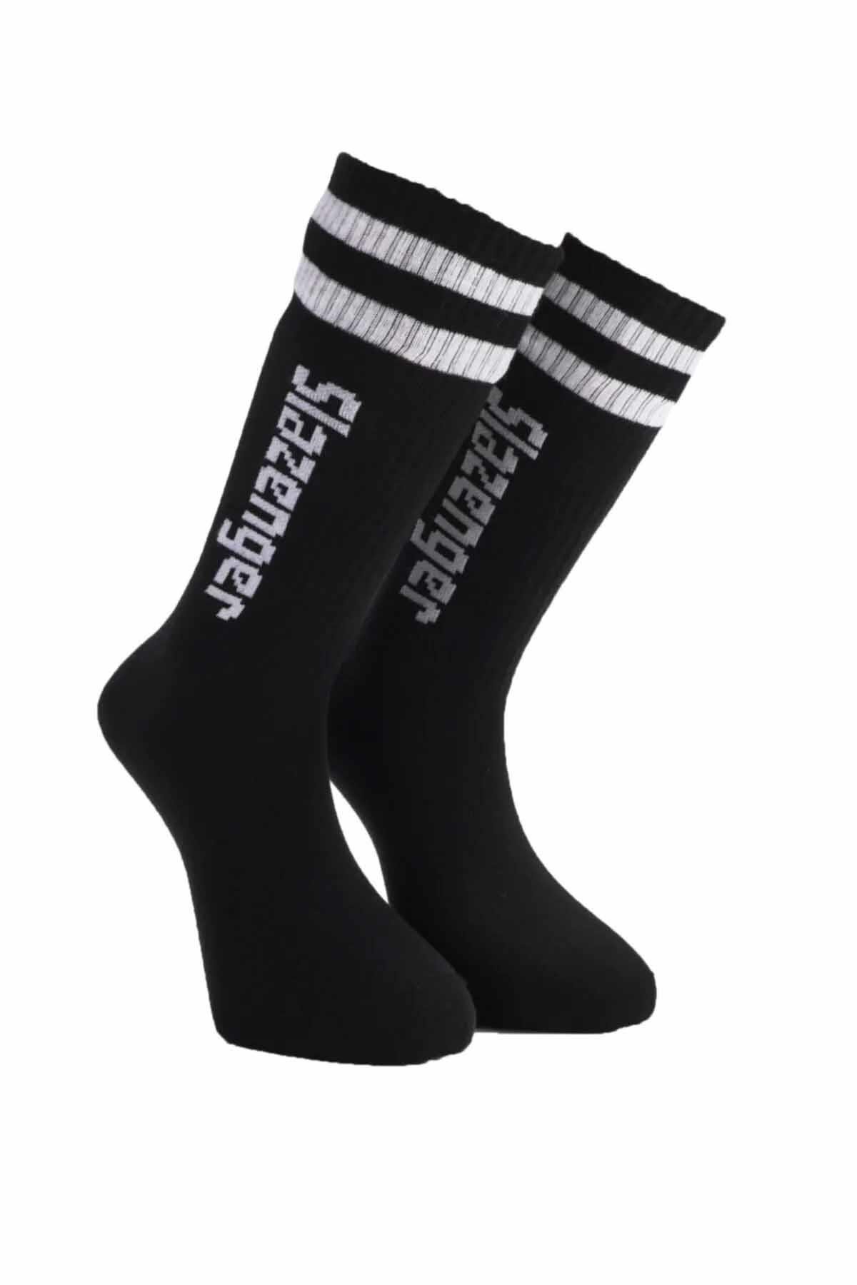 SLAZENGERÇorapSlazenger Jinn 3'lü Uzun Unisex Çorap SX21CE031-500Siyah
