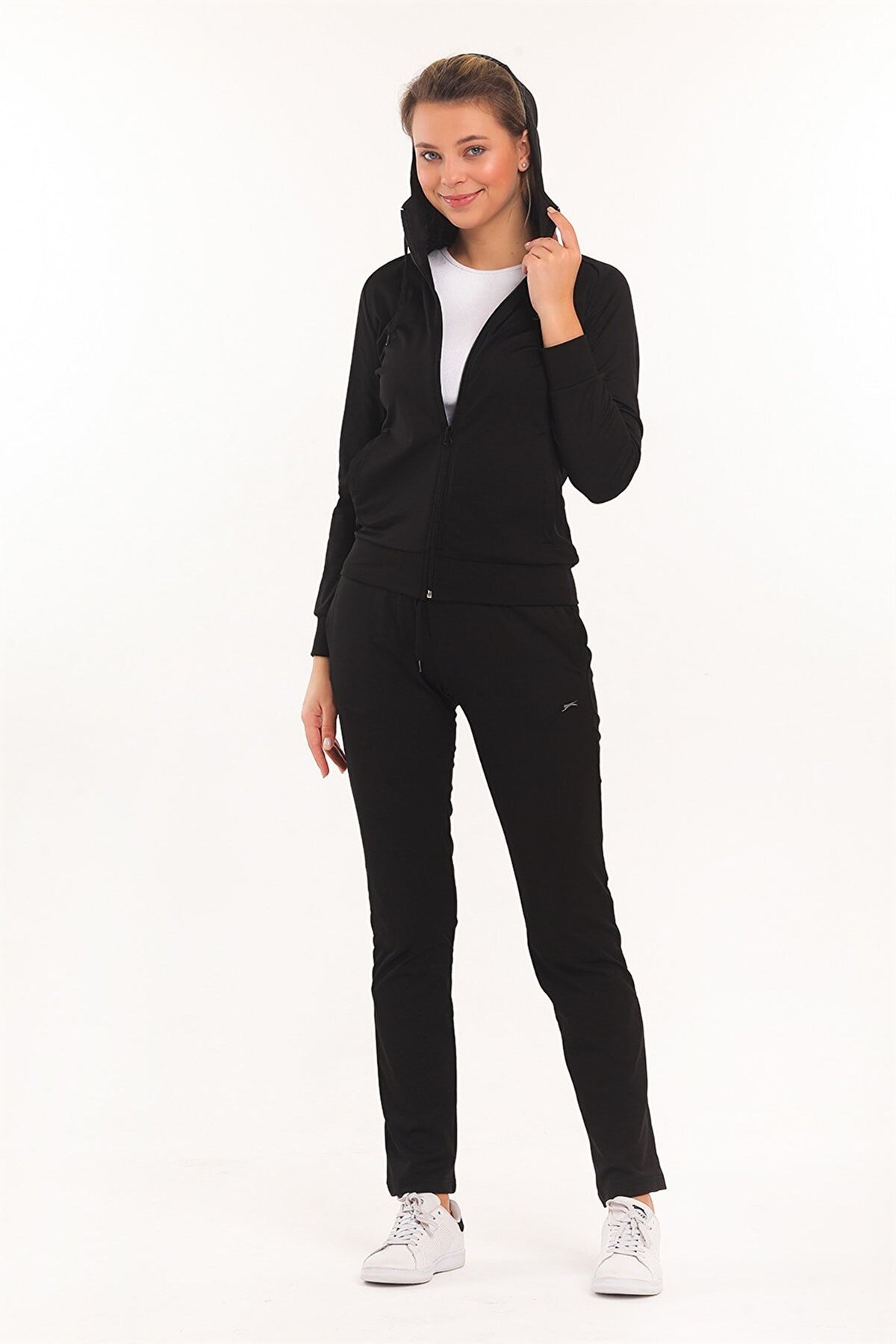 SLAZENGEREşofman TakımSlzaneger Rafinha Kadın Eşofman Takım ST21EK003-500SIYAH