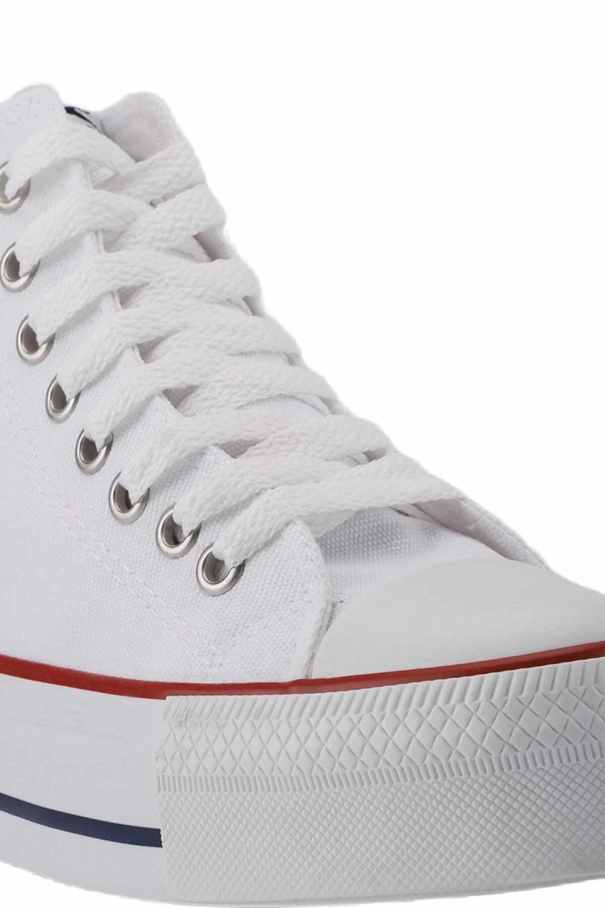 SLAZENGERGünlük SporSlazenger Carol Yüksek Topuk Canvans Kadın Günlük Spor Ayakkabı SA12LK211Y-000BEYAZ