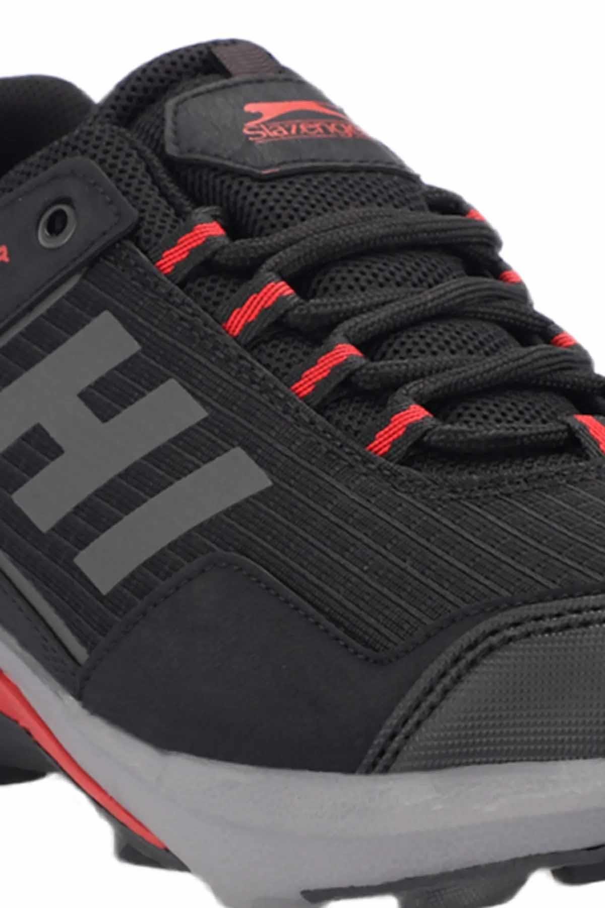 SLAZENGERGünlük SporSlazenger Zuan Erkek Günlük Spor Ayakkabı SA22OE120-506Siyah-Krmz