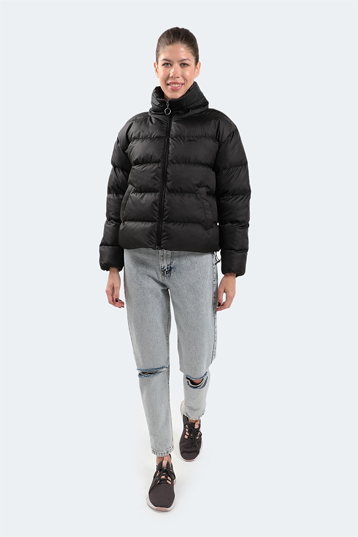 SLAZENGERMontSlazenger Bailey Kadın Mont ST22JK002-500SIYAH