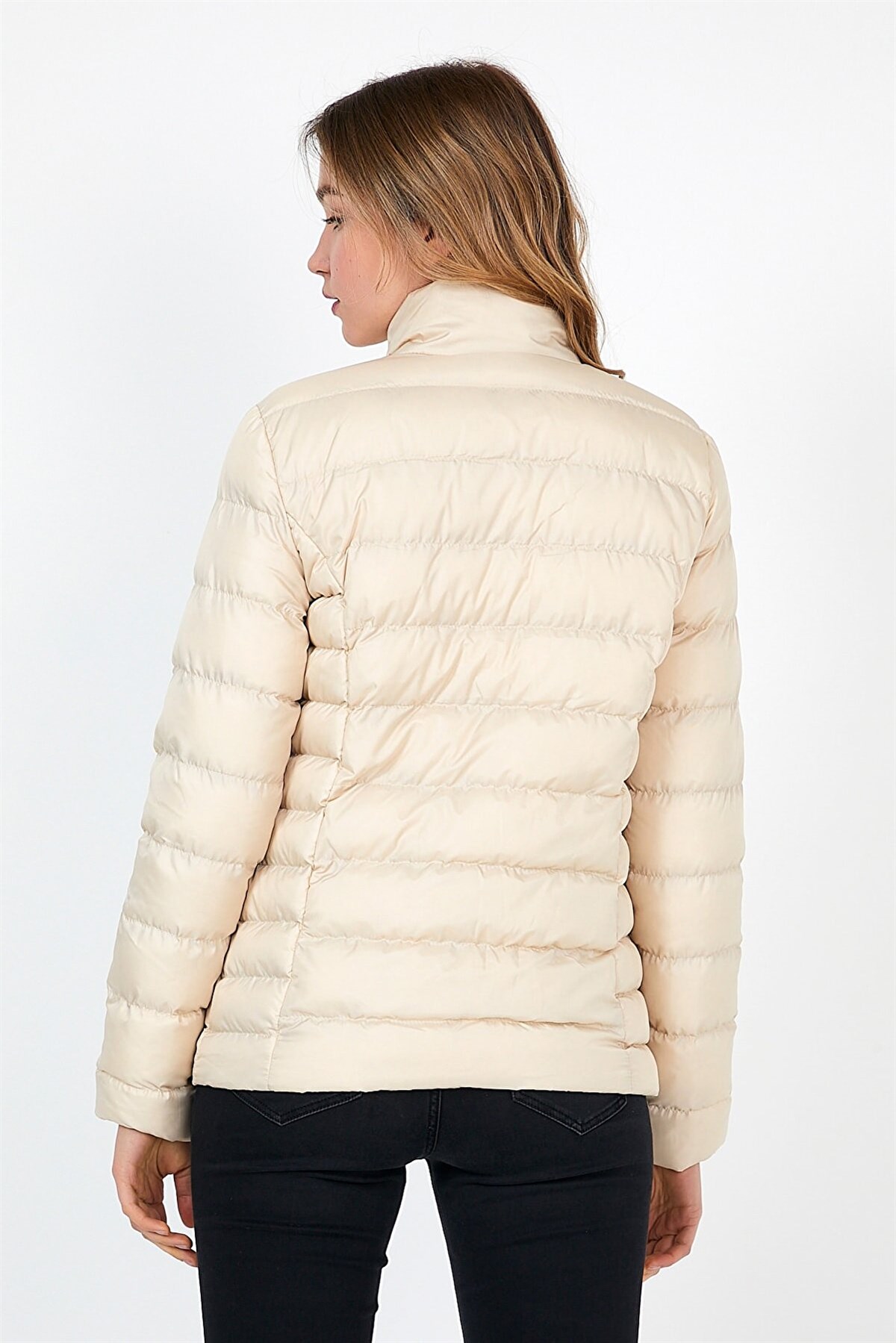 SLAZENGERMontSlazenger Blocky Kadın Mont ST21JE080-120Bej