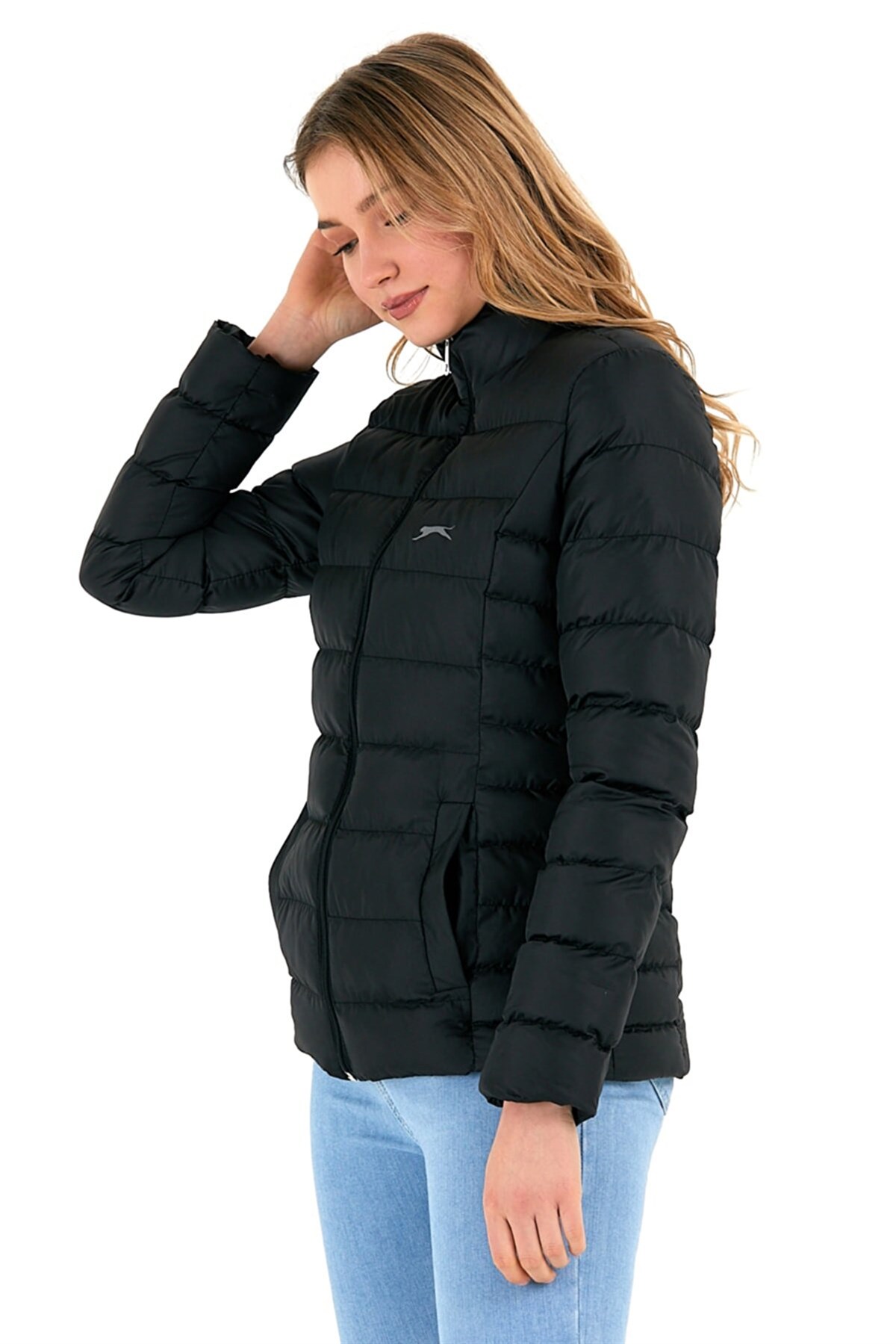 SLAZENGERMontSlazenger Blocky Kadın Mont ST21JE080-500Siyah