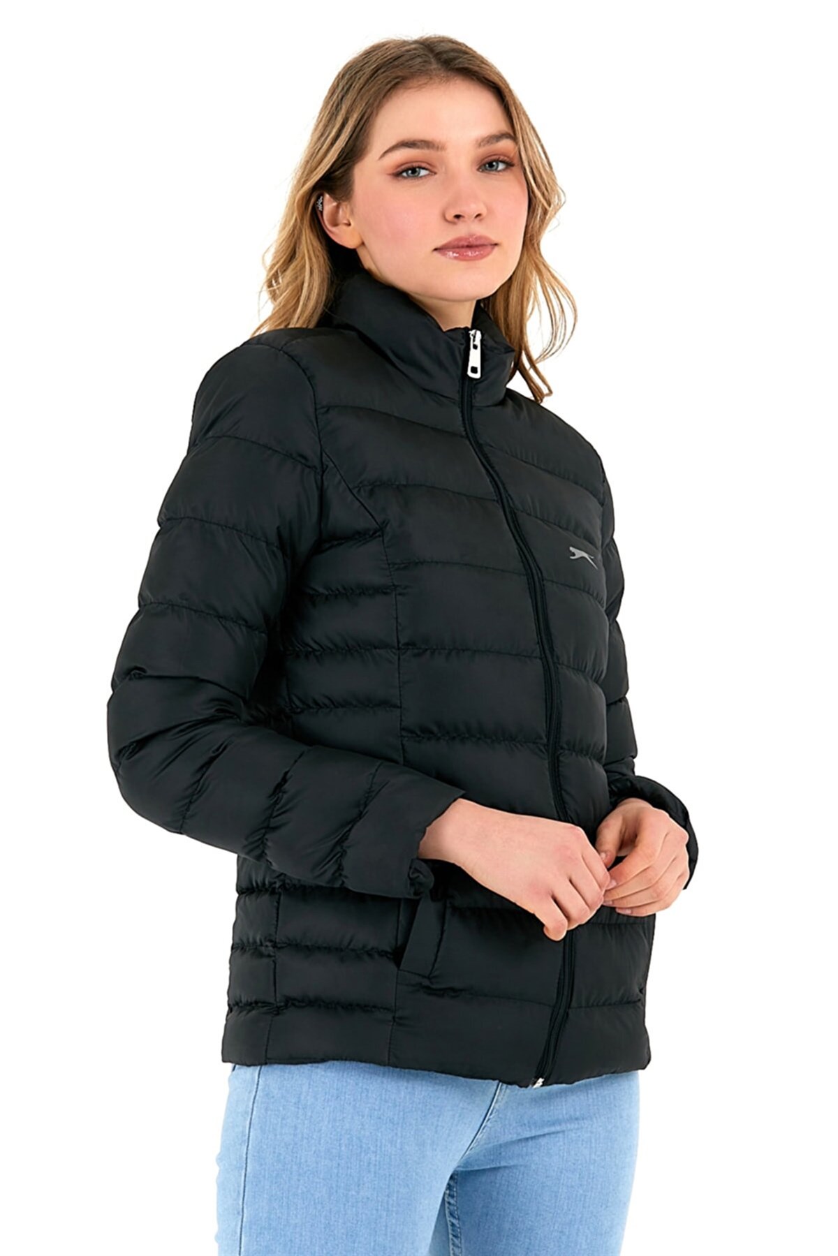 SLAZENGERMontSlazenger Blocky Kadın Mont ST21JE080-500Siyah