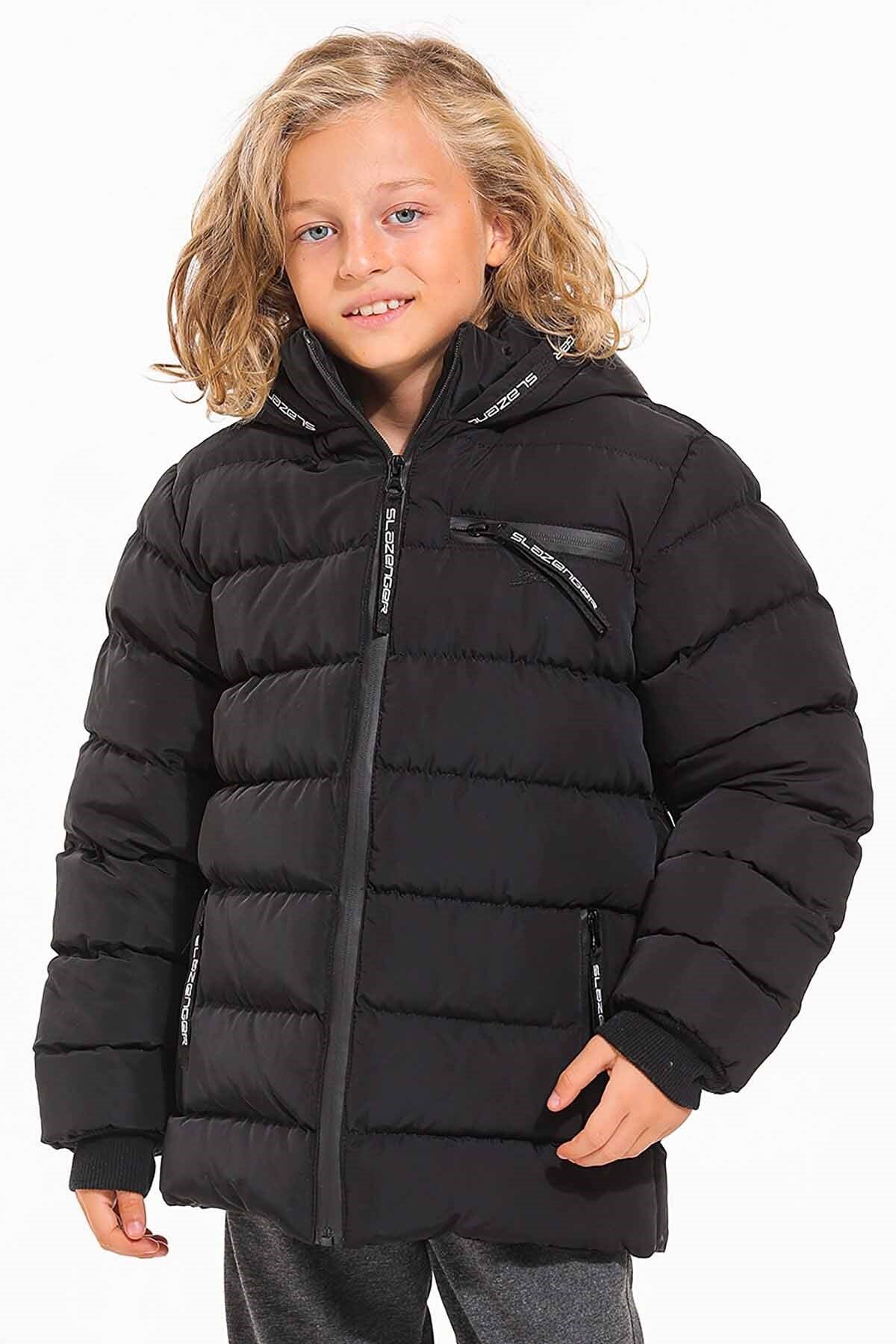 SLAZENGERMontSlazenger Captain Kaban Çocuk Mont ST21JC009-500Siyah
