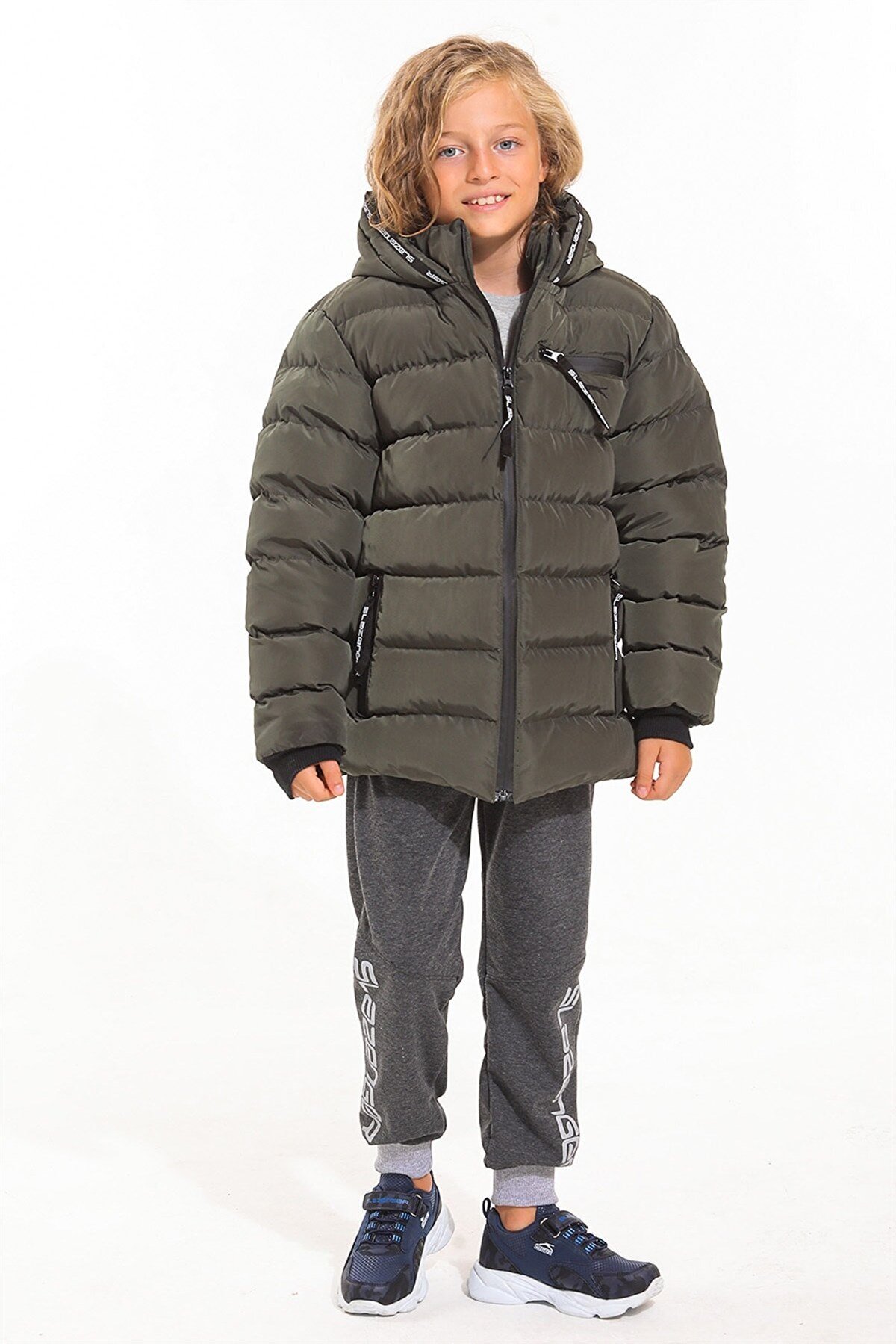 SLAZENGERMontSlazenger Captain Kaban Çocuk Mont ST21JC009-800Haki