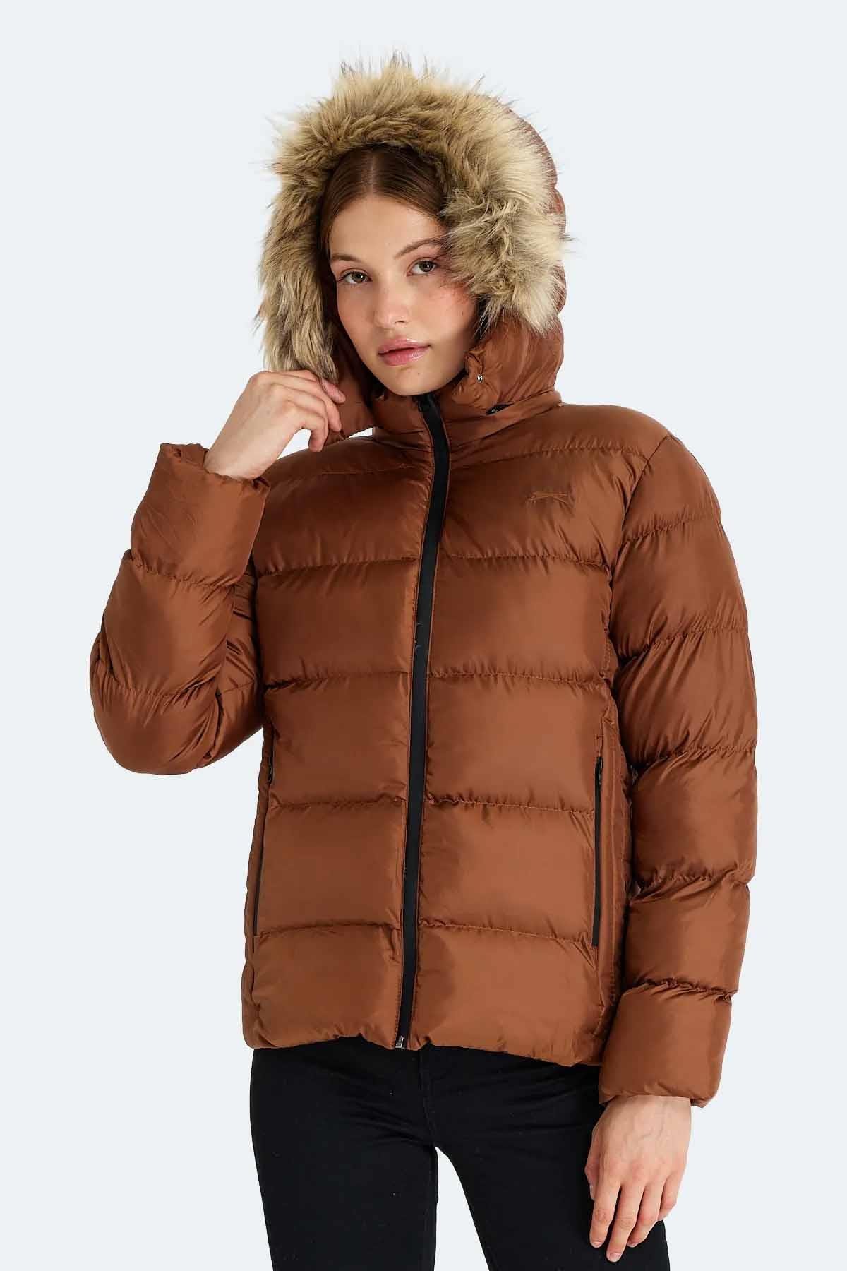 SLAZENGERMontSlazenger Guest Kadın Mont Kadın Mont ST23JK020-333TABA