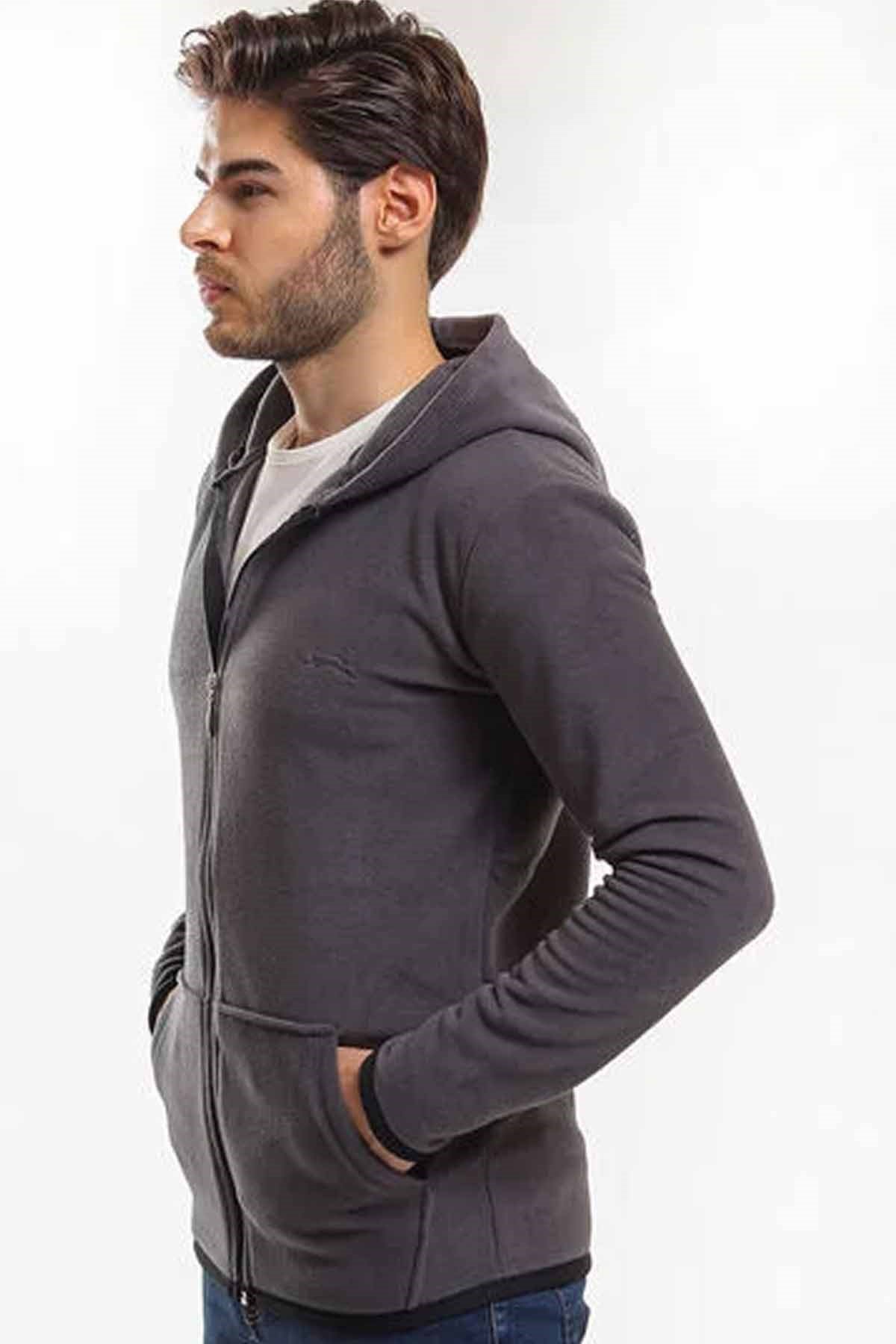 SLAZENGERSweatshirtSlazenger Seeta Erkek Sweatshirt ST21WE059-230Füme