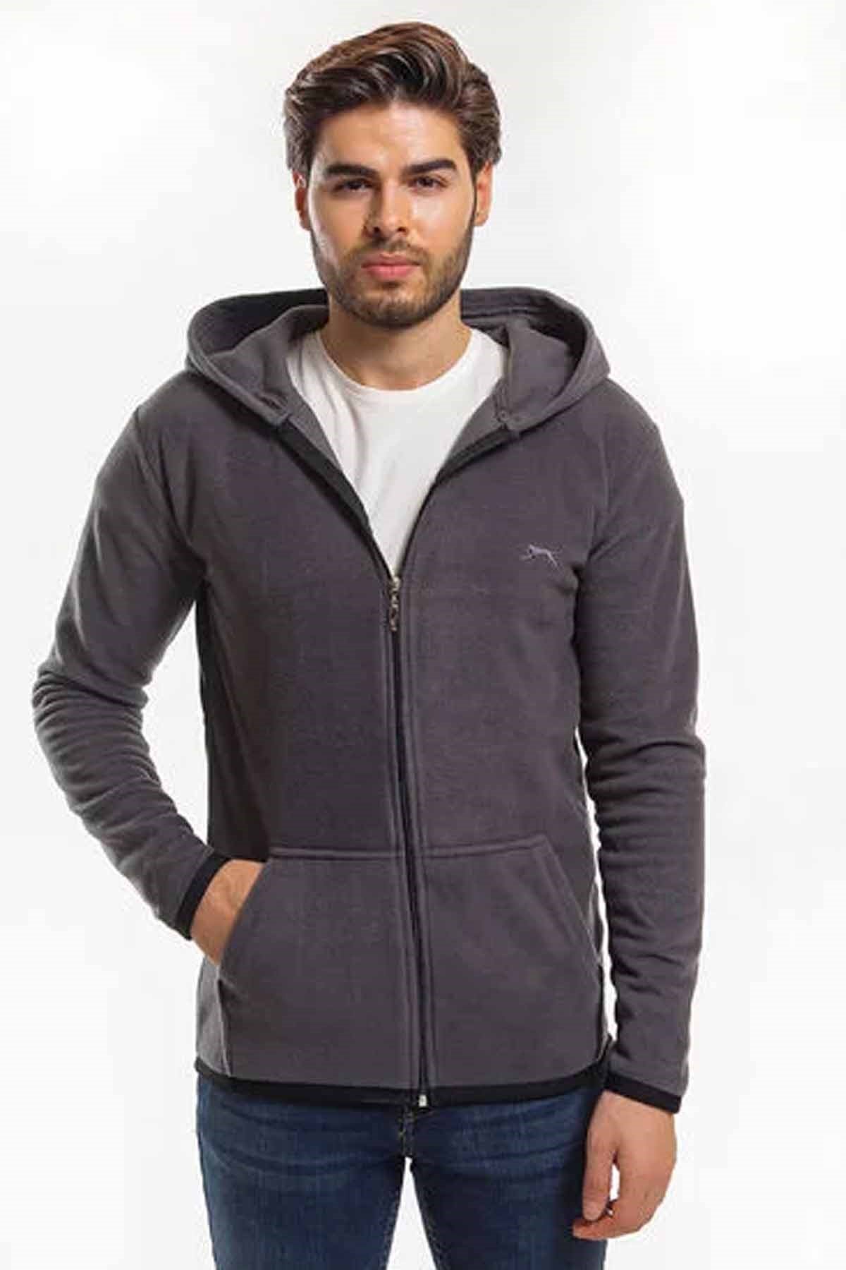 SLAZENGERSweatshirtSlazenger Seeta Erkek Sweatshirt ST21WE059-230Füme