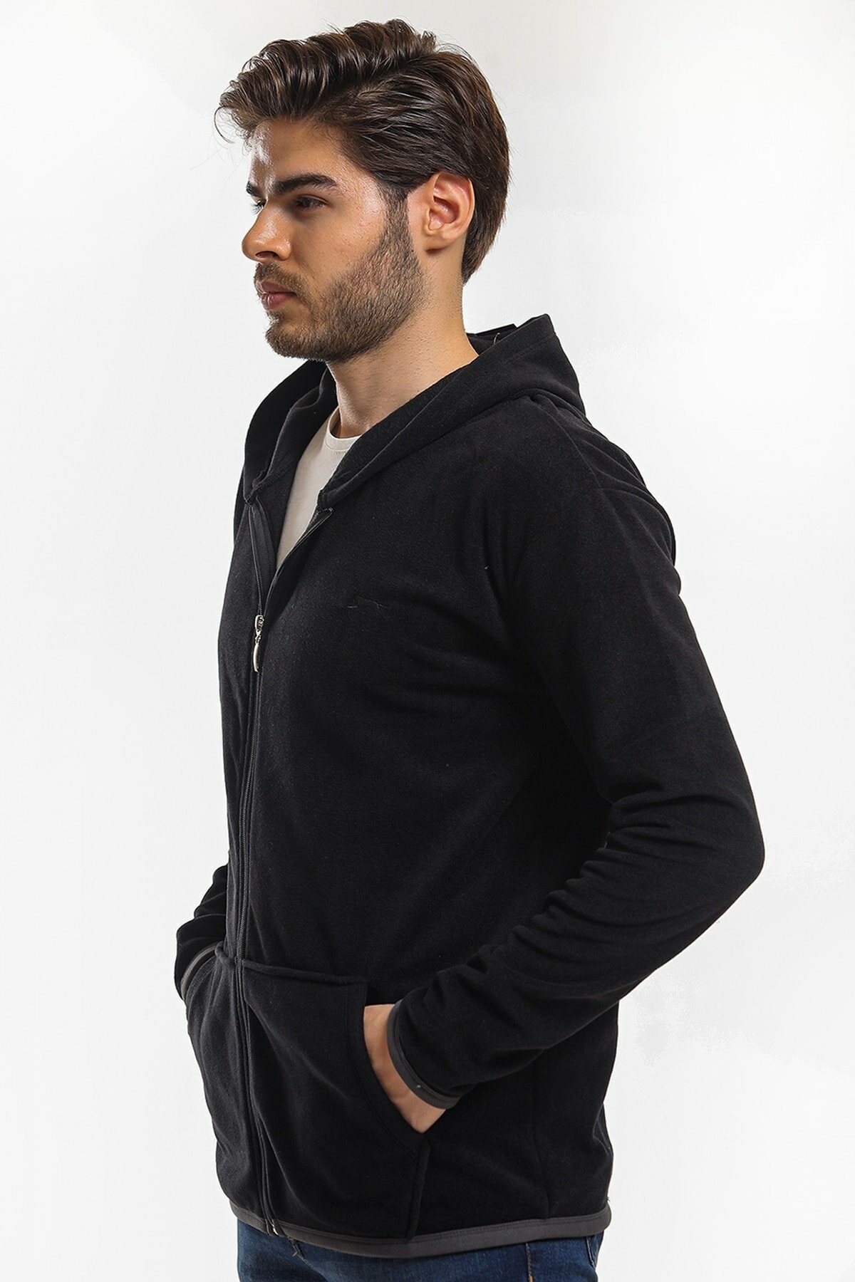 SLAZENGERSweatshirtSlazenger Seeta Erkek Sweatshirt ST21WE059-500Siyah