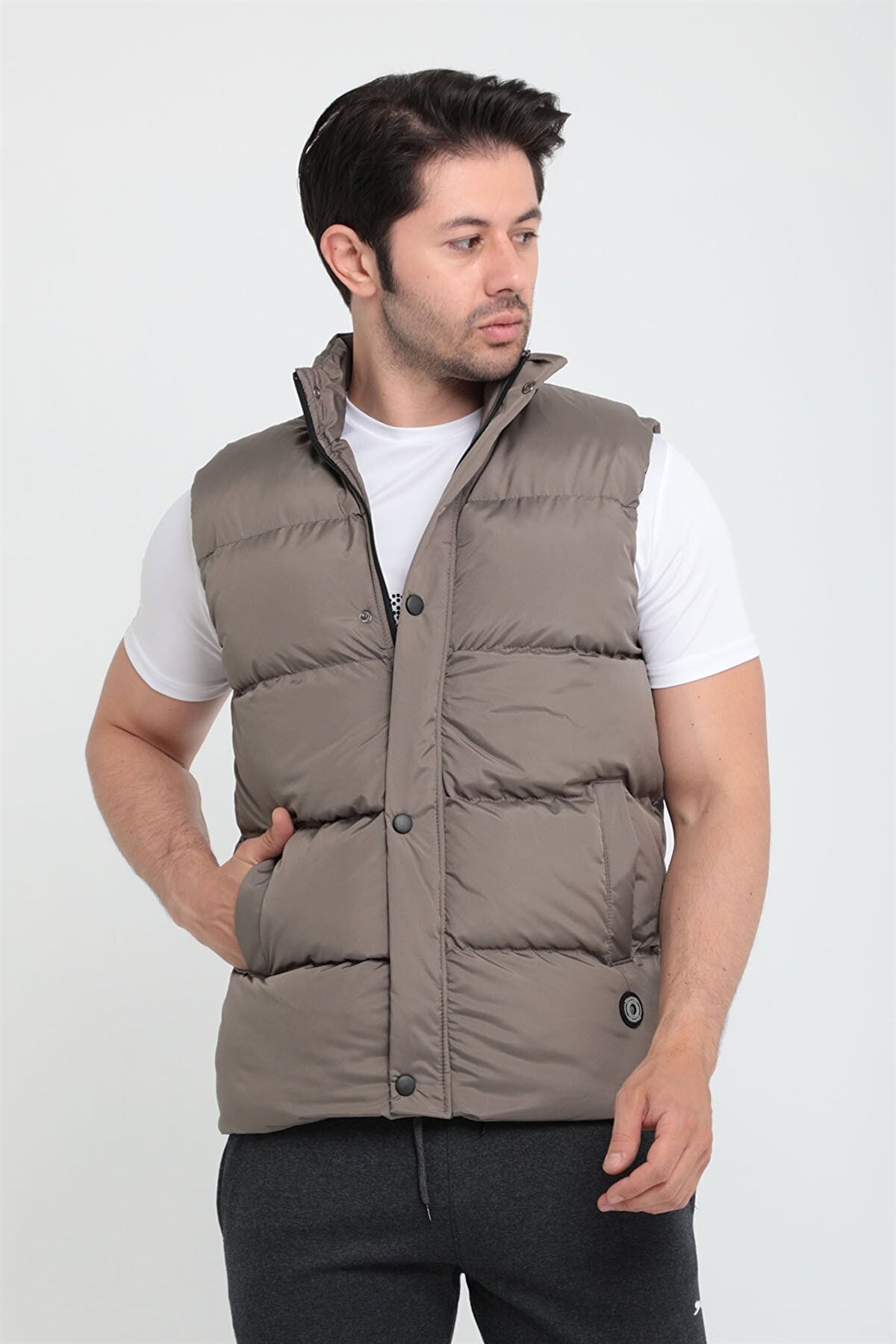 SLAZENGERYelekSlazenger Hamilton Erkek Yelek ST22YE002-315HAKI