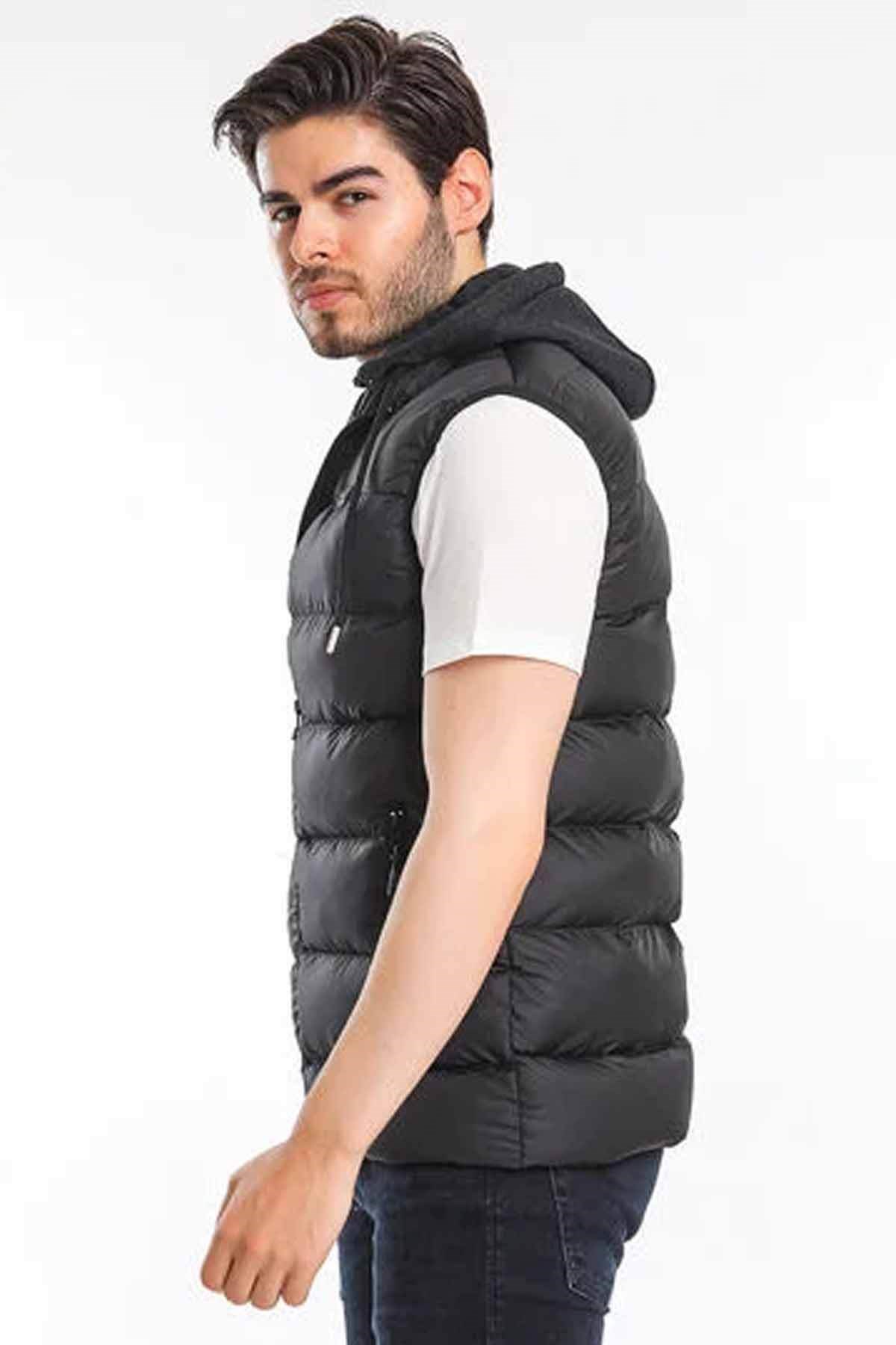 SLAZENGERYelekSlazenger Hell Erkek Yelek ST21YE005-500SIYAH