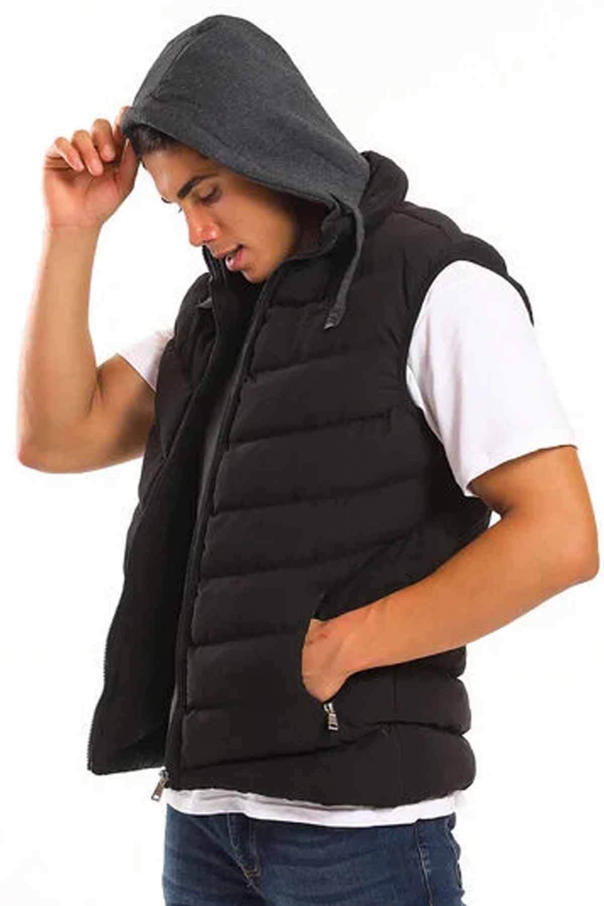 SLAZENGERYelekSlazenger Homer Erkek Yelek ST21YE001-500SIYAH