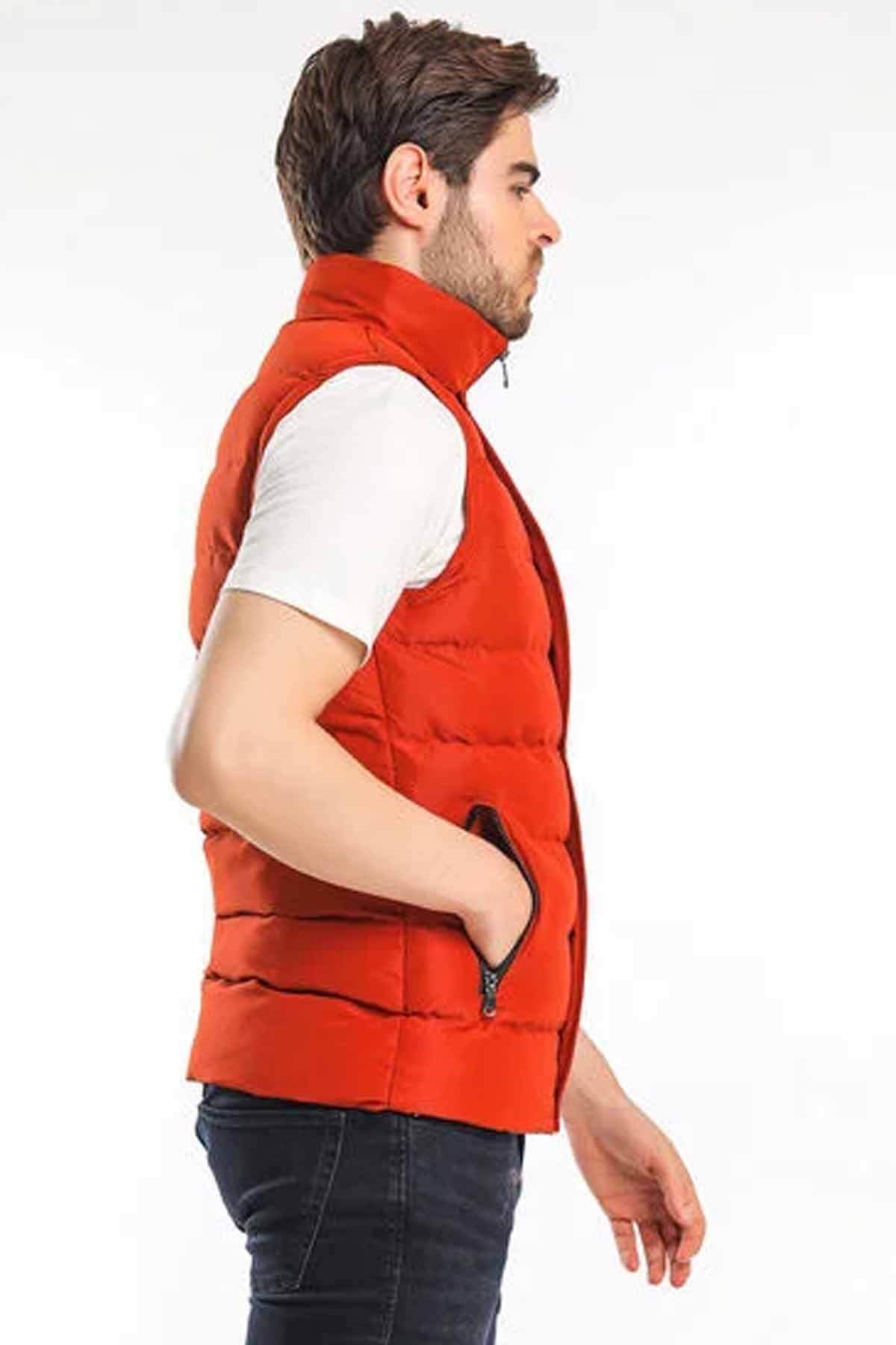 SLAZENGERYelekSlazenger Zula Erkek Yelek ST21YE010-760Kiremit