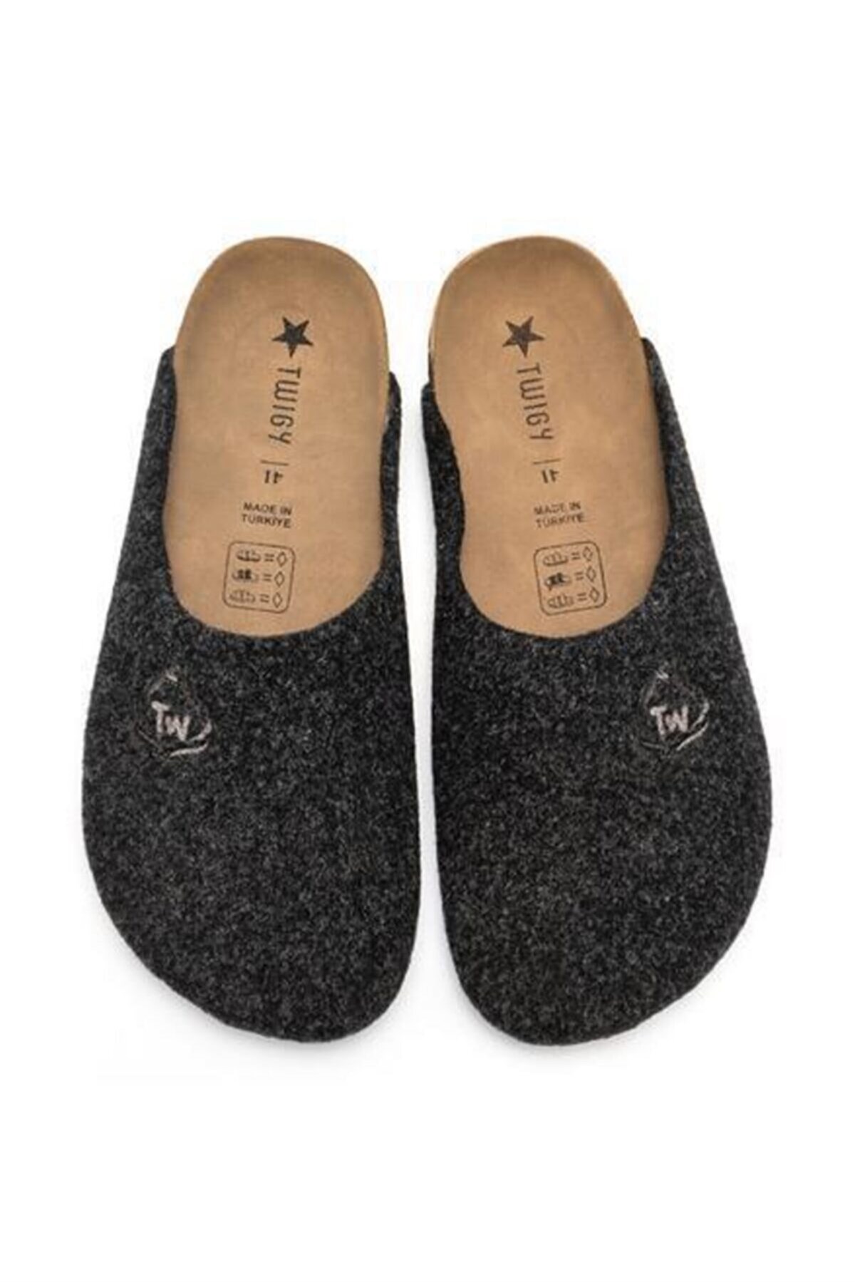 TWIGYEv TerliğiTwigy Cold Kadın Ev Terliği Ayakkabı TT0297Siyah