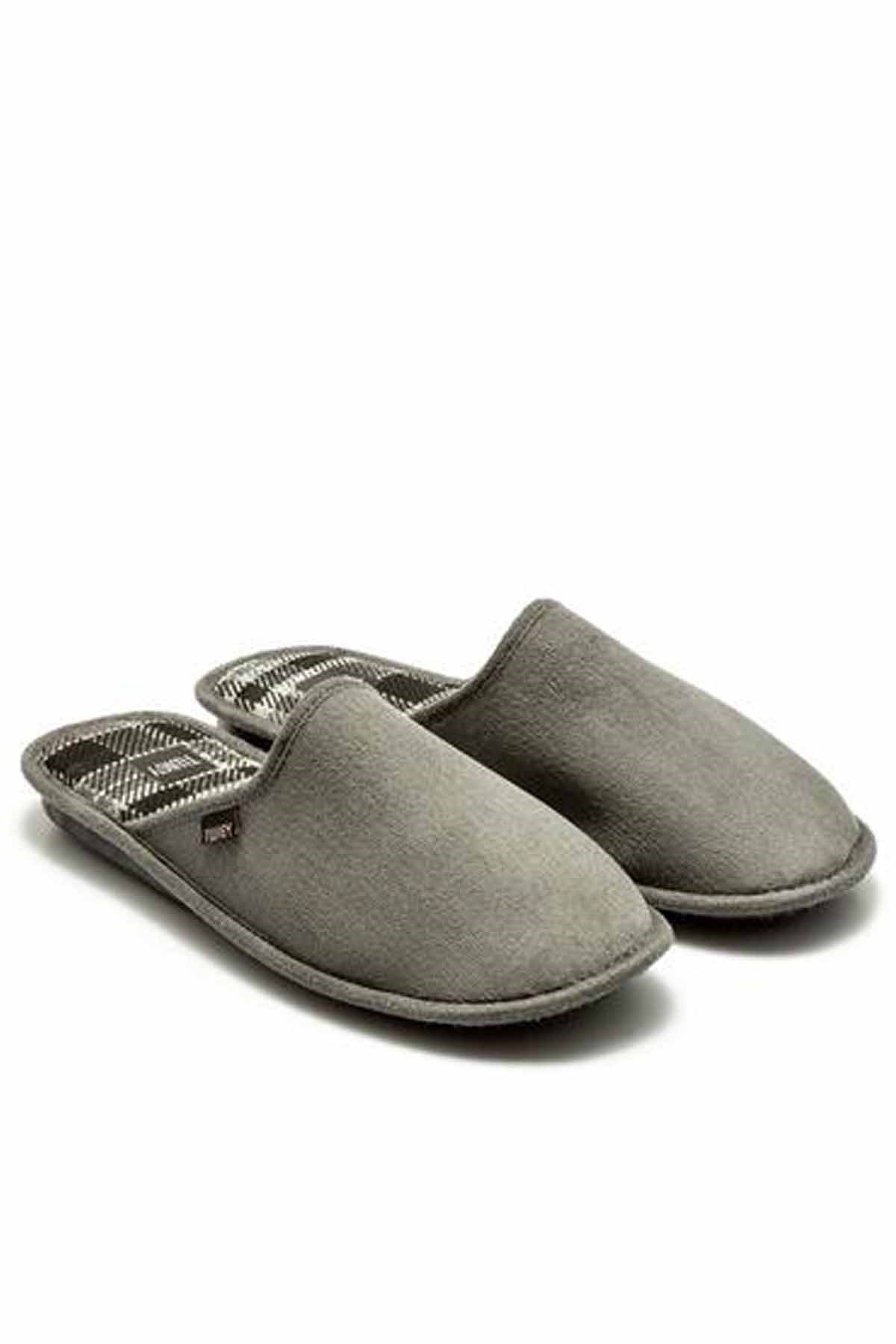 TWIGYEv TerliğiTwigy Pele Erkek Ev Terliği Ayakkabı YY0209Füme