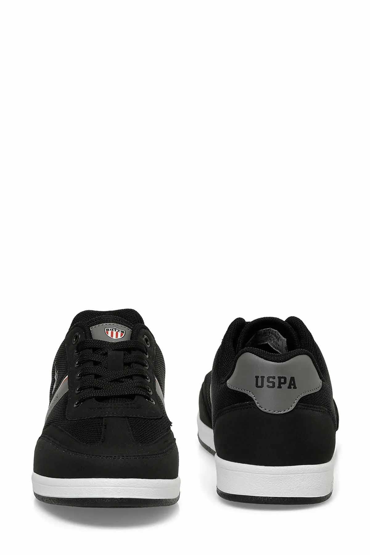 U.S. POLO ASSNGünlük SporUS Polo Kares B-4 Erkek Günlük Spor Ayakkabı 100910454-4Siyah