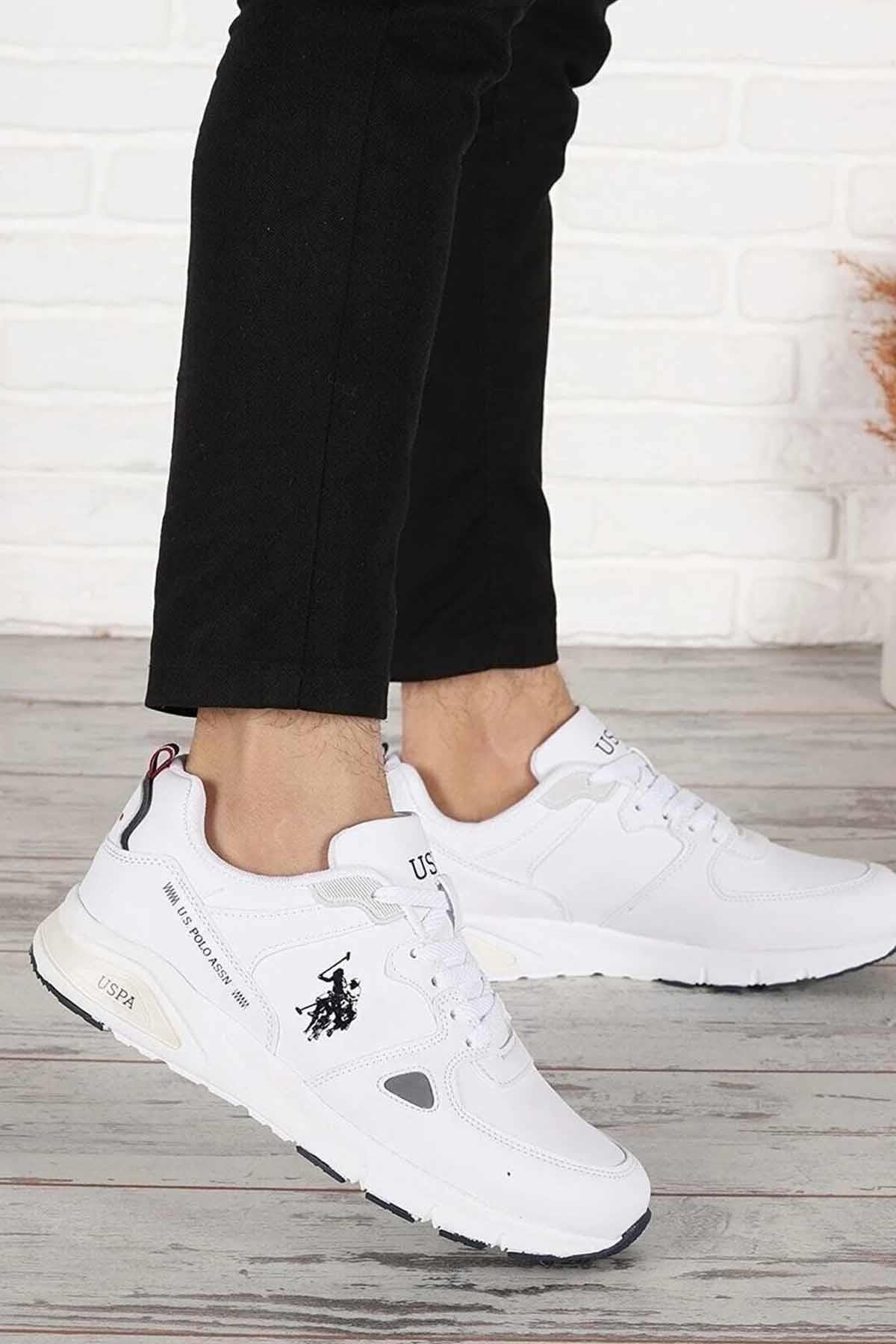 U.S. POLO ASSNGünlük SporUS Polo VANCE Erkek Günlük Spor Ayakkabı 100549422BEYAZ