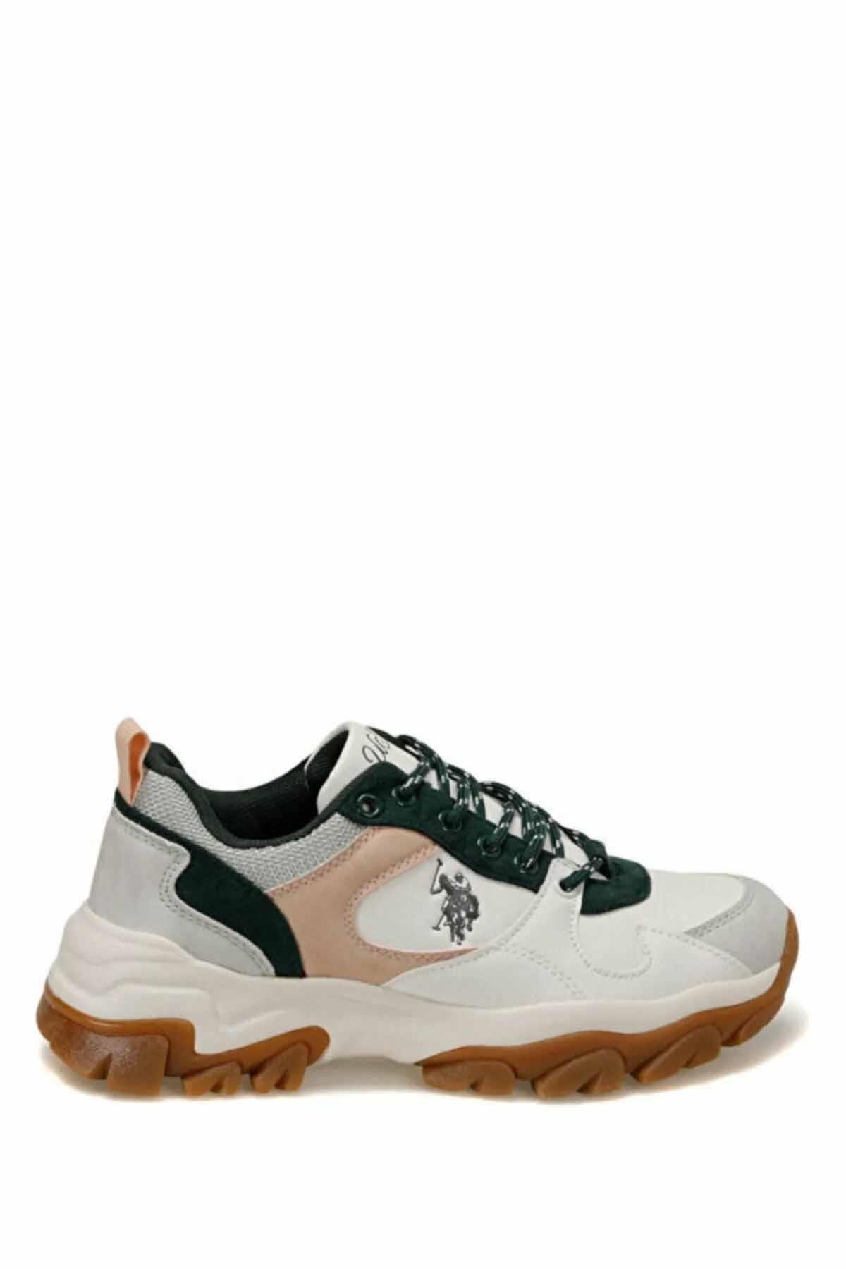 U.S. POLO ASSNGünlük SporUS Polo TRACKY B-3 Kadın Günlük Spor Ayakkabı 100551452-3BEYAZ
