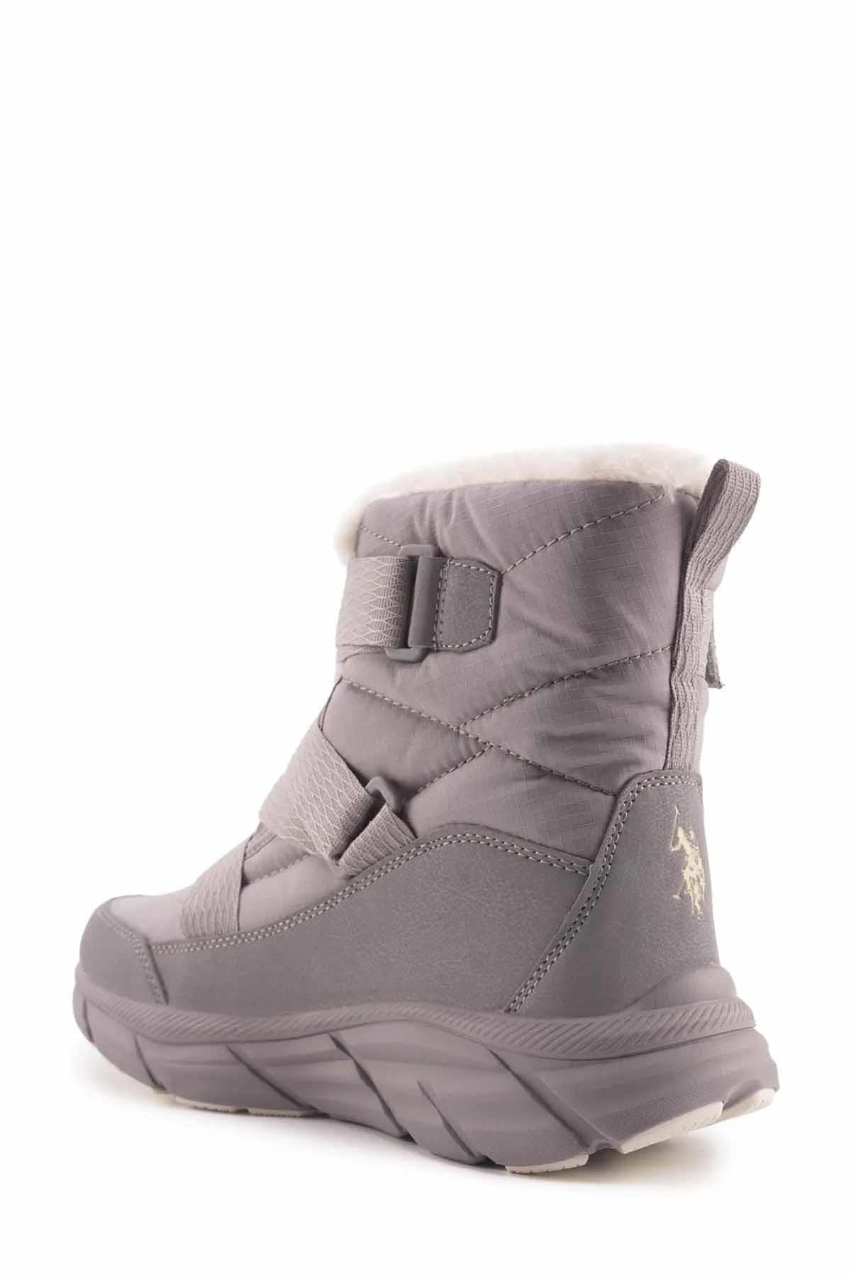 U.S. POLO ASSNBotU.S Polo Assn. Cherry Kadın Bot Ayakkabı 101812629GRAY