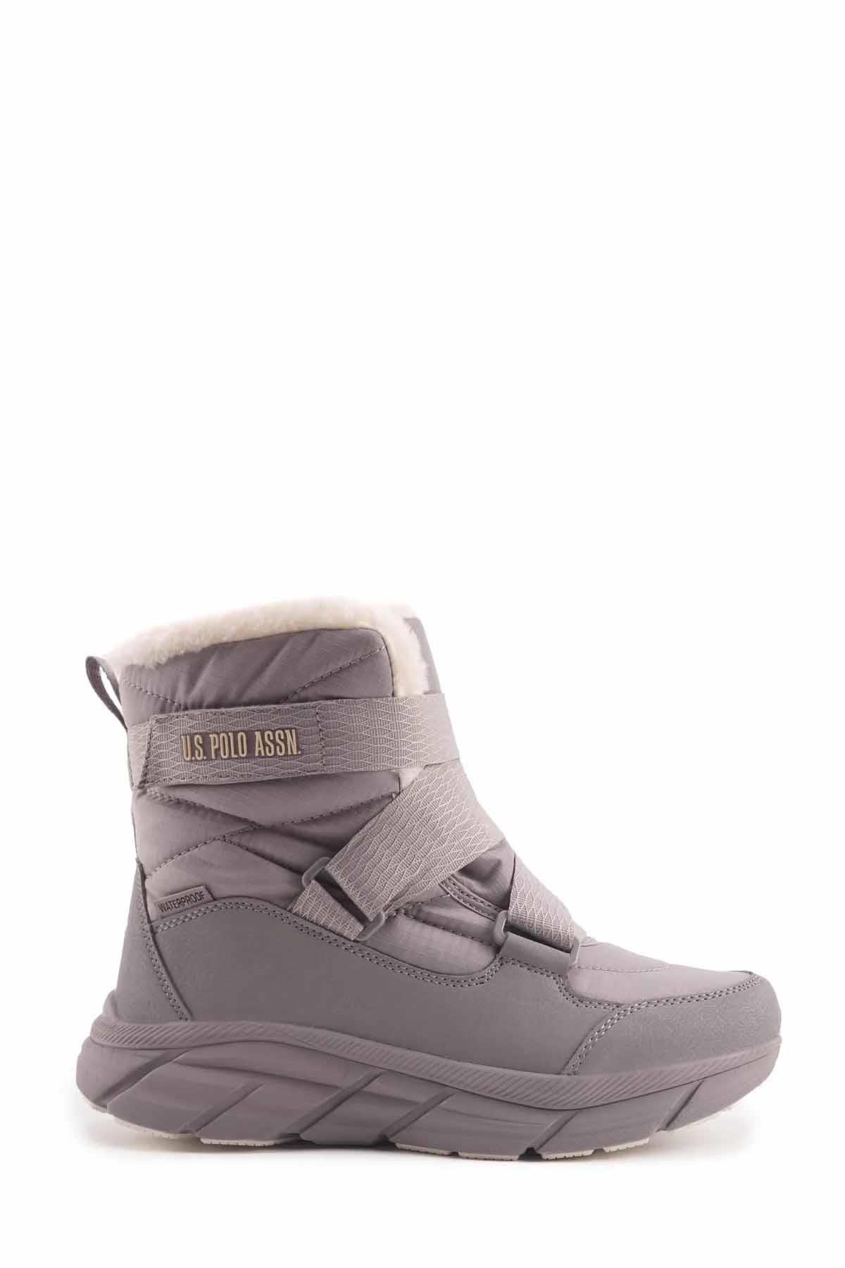U.S. POLO ASSNBotU.S Polo Assn. Cherry Kadın Bot Ayakkabı 101812629GRAY