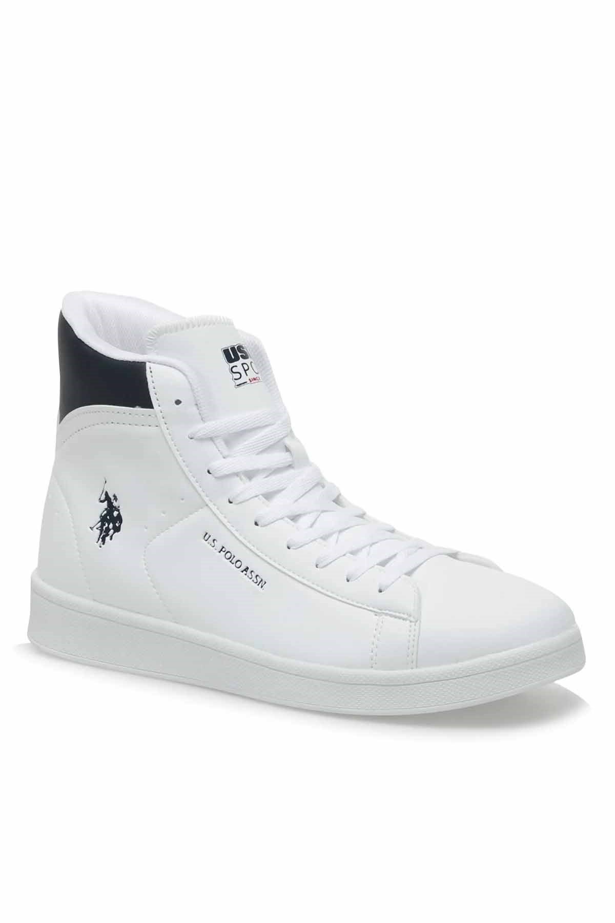 U.S. POLO ASSNBotU.S. Polo Tibet Hi Erkek Bot Ayakkabı 101164569BEYAZ
