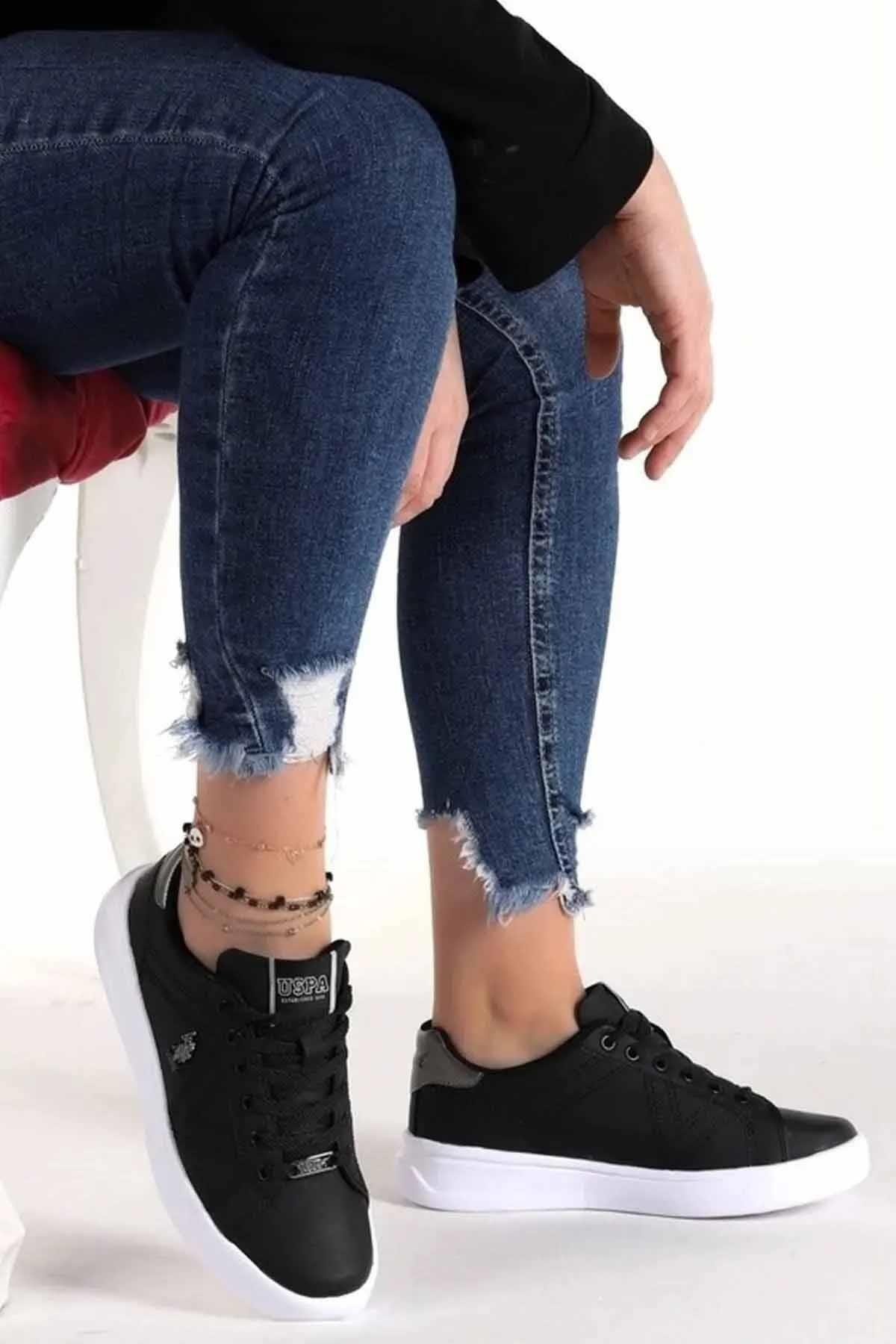 U.S. POLO ASSNGünlük SporU.S Polo Assn. Exxy Kadın Günlük Spor Ayakkabı 101946744Siyah