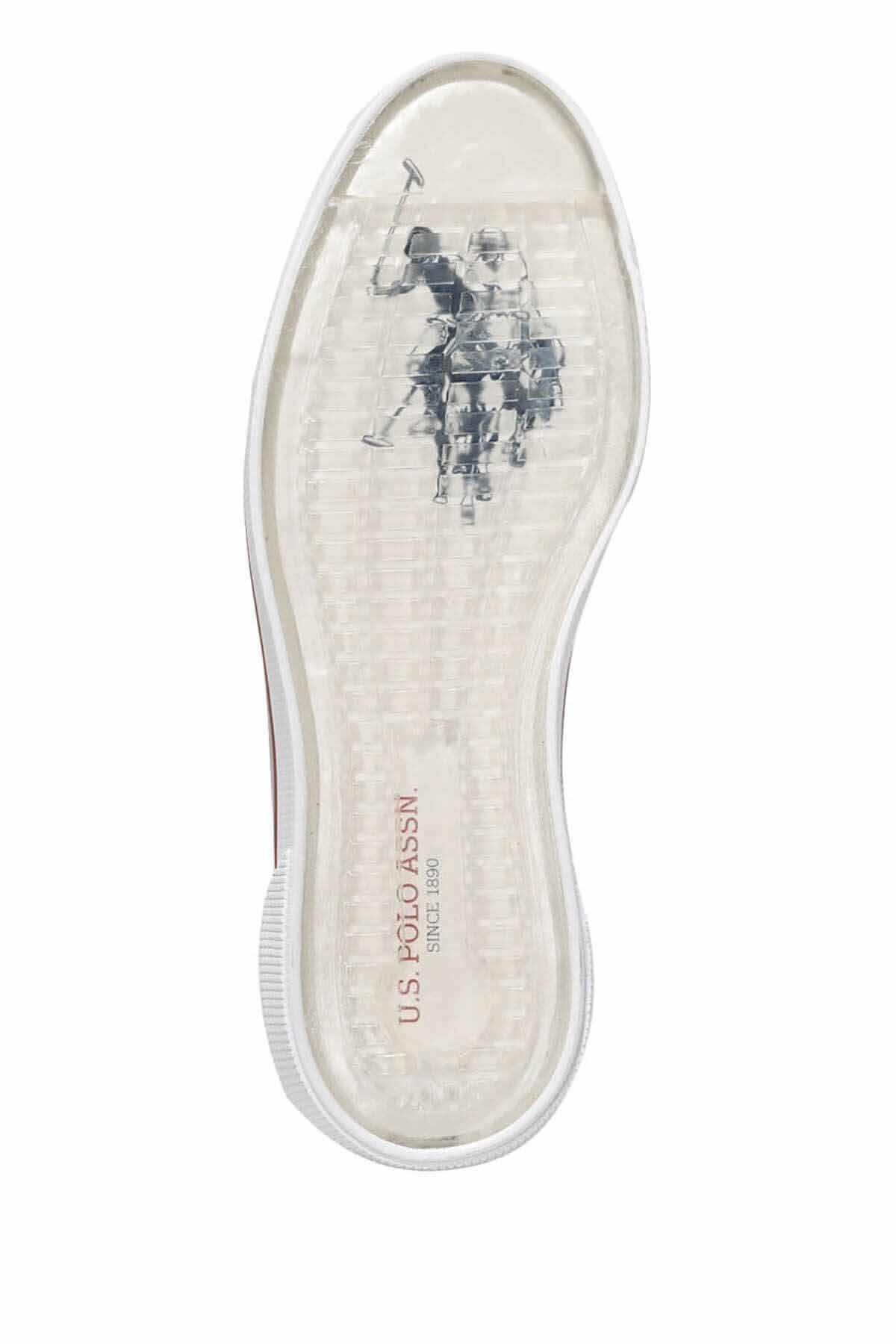 U.S. POLO ASSNGünlük SporU.S Polo Assn.Unisex Beyaz Sneaker Kadın Günlük Spor Ayakkabı USP300BEYAZ