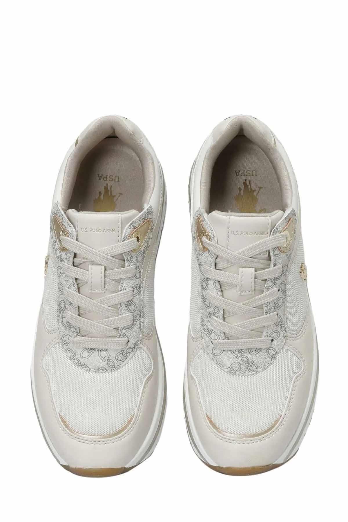 U.S. POLO ASSNGünlük SporU.S Polo Assn. Shery 5FX Kadın Spor Ayakkabı Kadın Günlük Spor Ayakkabı 101947313Bej
