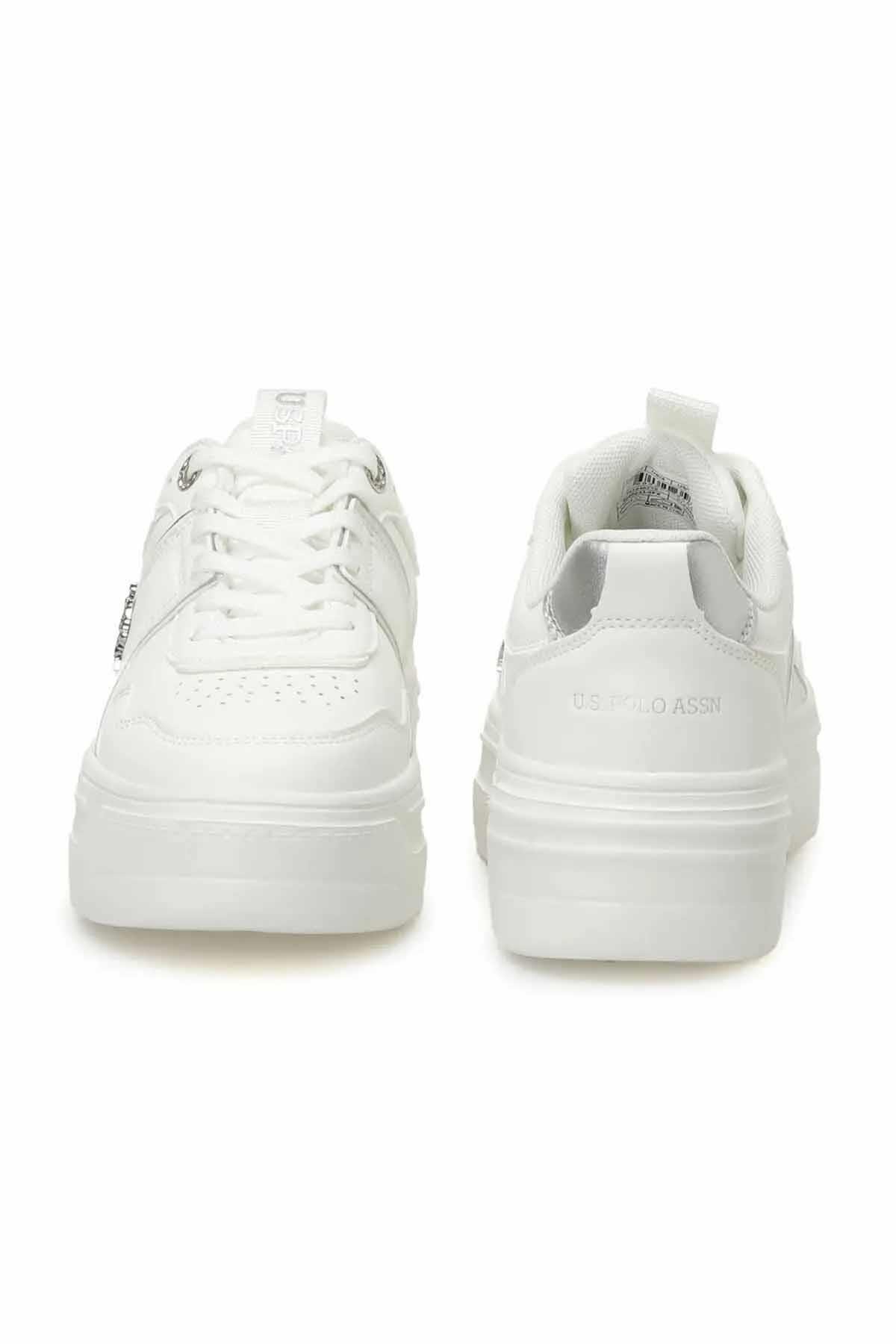 U.S. POLO ASSNGünlük SporU.S Polo Assn. Clarke 5FX Kadın Spor Ayakkabı Kadın Günlük Spor Ayakkabı 101946719BEYAZ