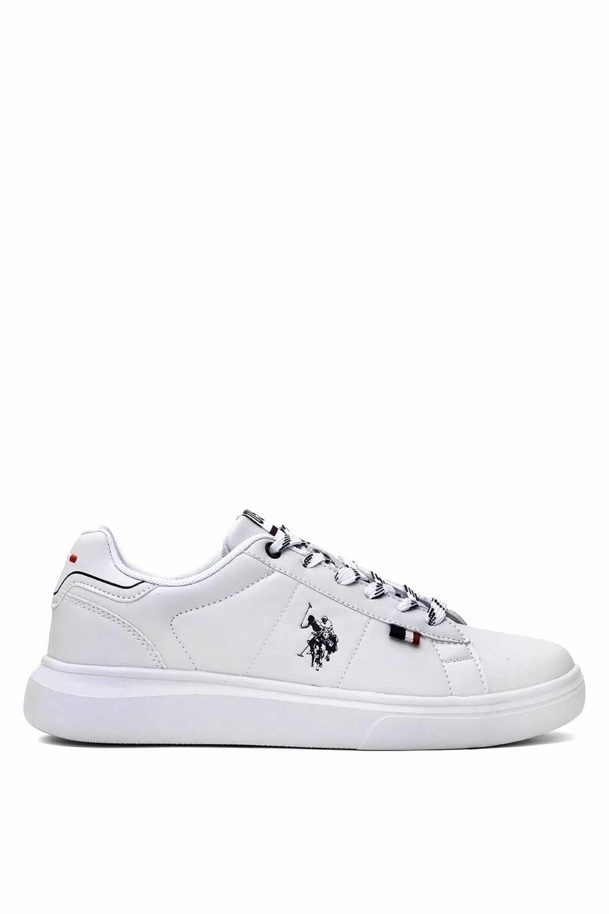 U.S. POLO ASSNGünlük SporU.S Polo Assn.aRES 5FX Erkek Günlük Spor Ayakkabı 101947654BEYAZ