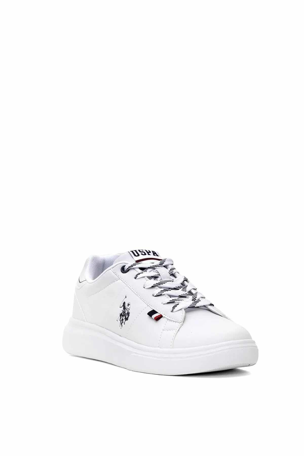 U.S. POLO ASSNGünlük SporU.S Polo Assn.aRES 5FX Erkek Günlük Spor Ayakkabı 101947654BEYAZ