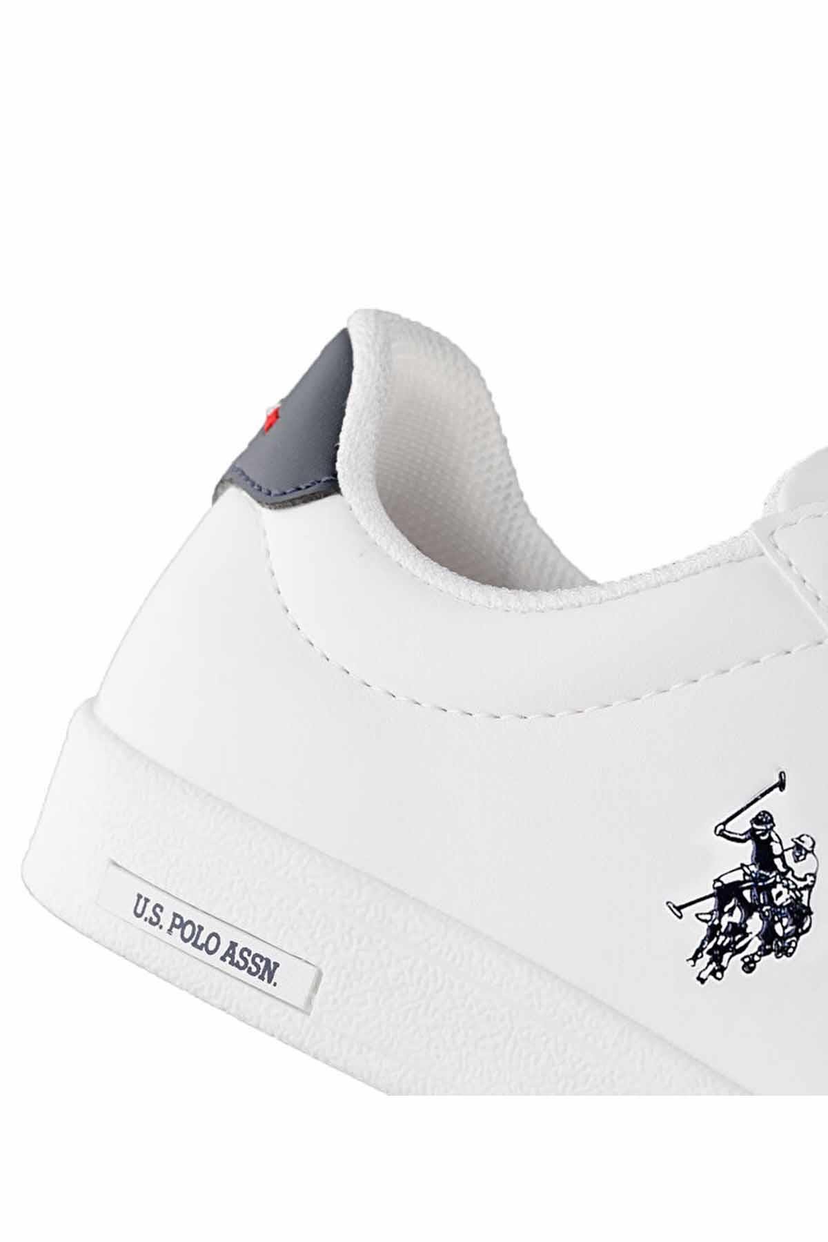 U.S. POLO ASSNGünlük SporUs Polo FRANCO 3PR Unisex Günlük Spor Ayakkabı 101390119BEYAZ