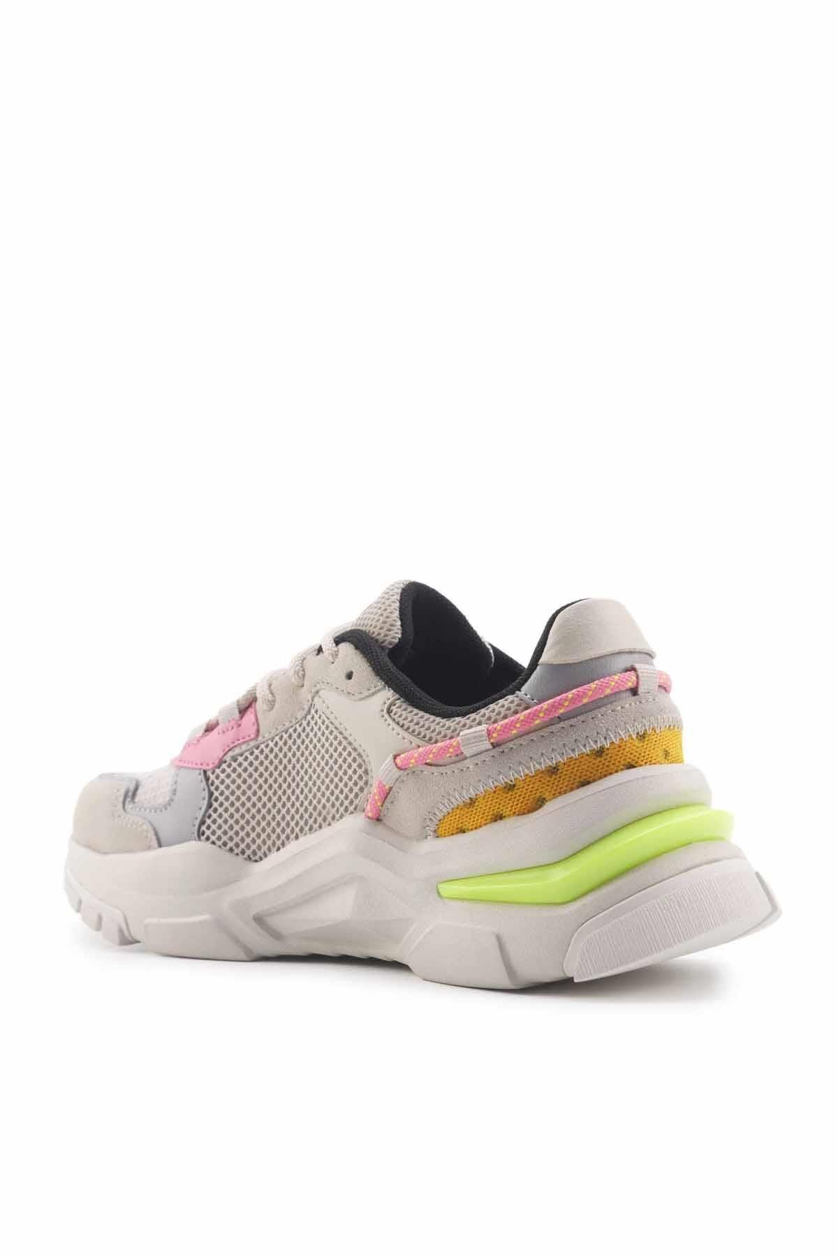 U.S. POLO ASSNSneakerU.S Polo Assn Kadın Spor Ayakkabı Premium Vıncent Kadın Sneaker Ayakkabı 101502370Bej