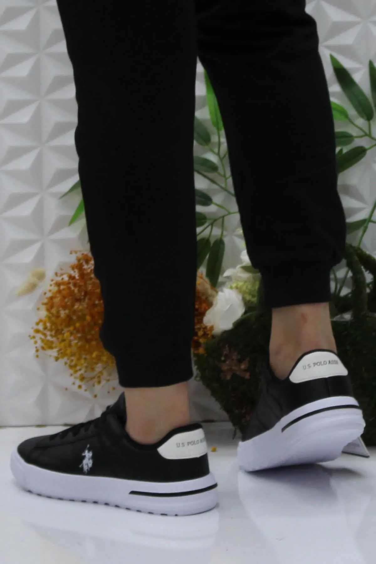 U.S. POLO ASSNSneakerU.S Polo Assn. Kadın Spor Ayakkabı Mango Kadın Sneaker Ayakkabı 101812764Siyah