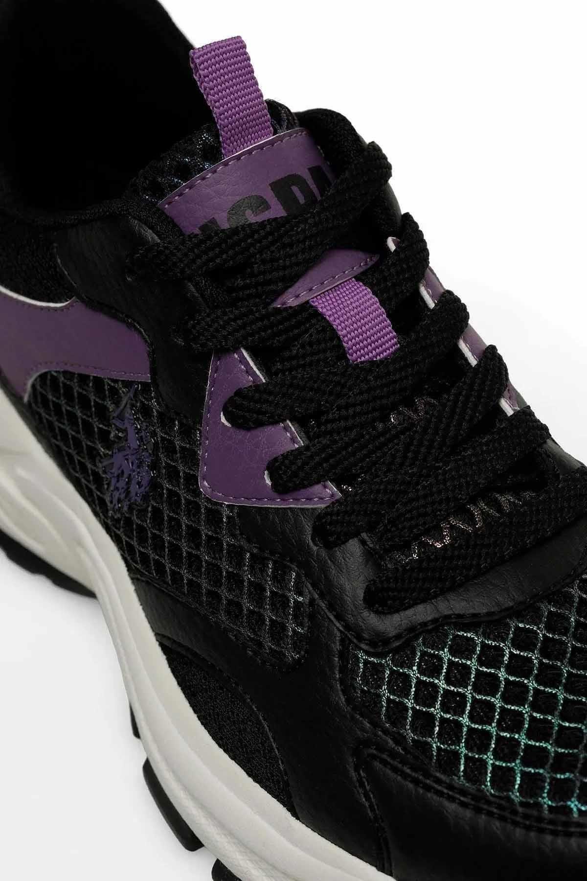 U.S. POLO ASSNSneakerU.S Polo Assn. Marley Kadın Sneaker Ayakkabı 101501934Siyah