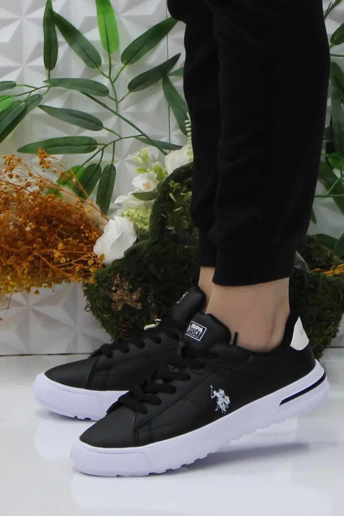 U.S. POLO ASSNSneakerU.S Polo Assn. Kadın Spor Ayakkabı Mango Kadın Sneaker Ayakkabı 101812764Siyah