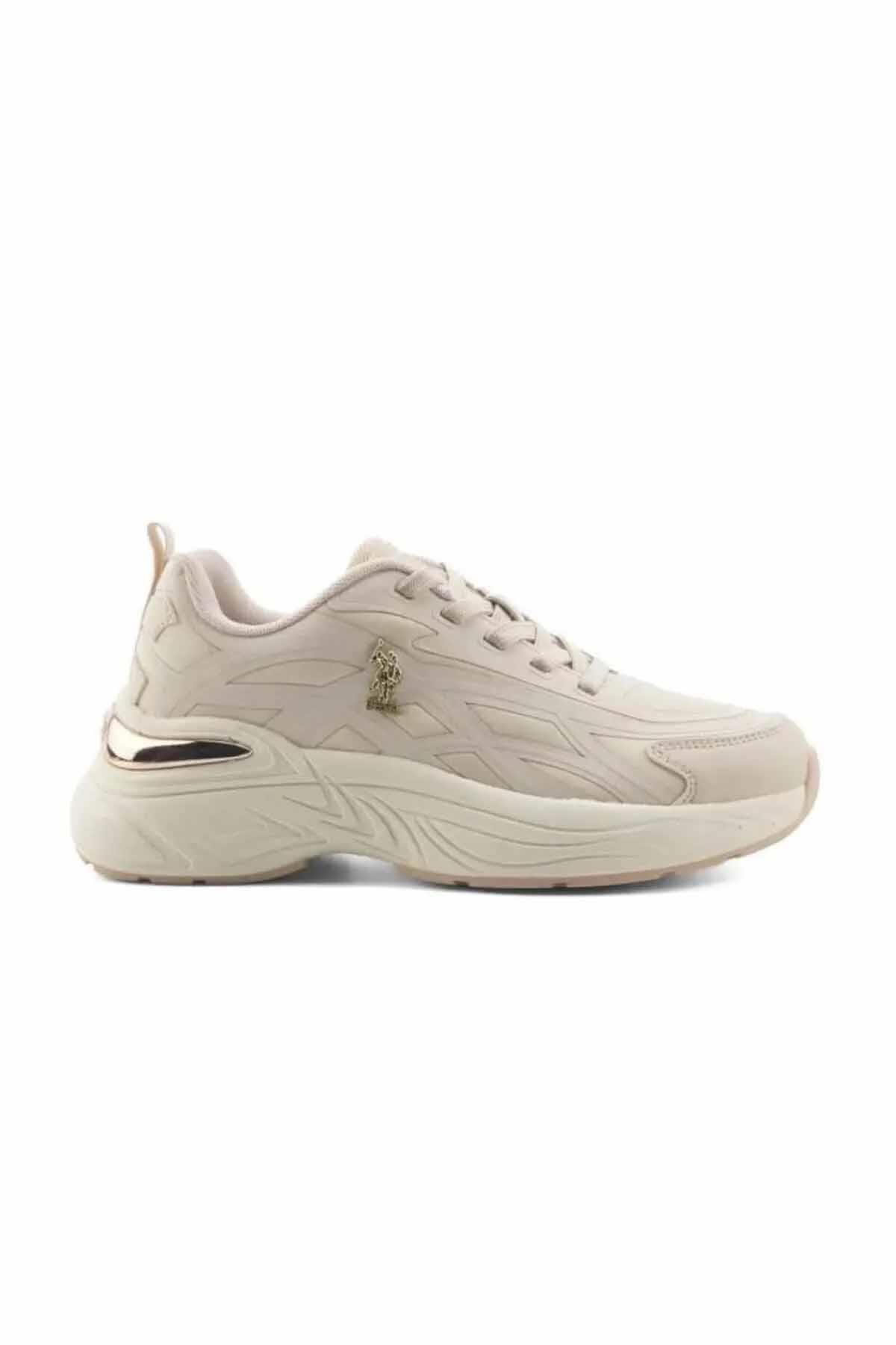 U.S. POLO ASSNSneakerU.S Polo Assn. Gelda Kadın Sneaker Ayakkabı 101945754Bej