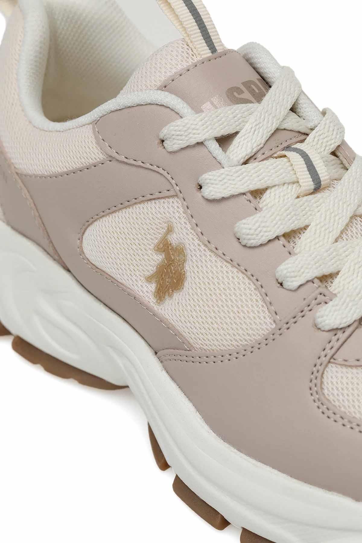 U.S. POLO ASSNSneakerU.S Polo Assn. Sorley 4FX Kadın Sneaker Ayakkabı 101502285PUDRA