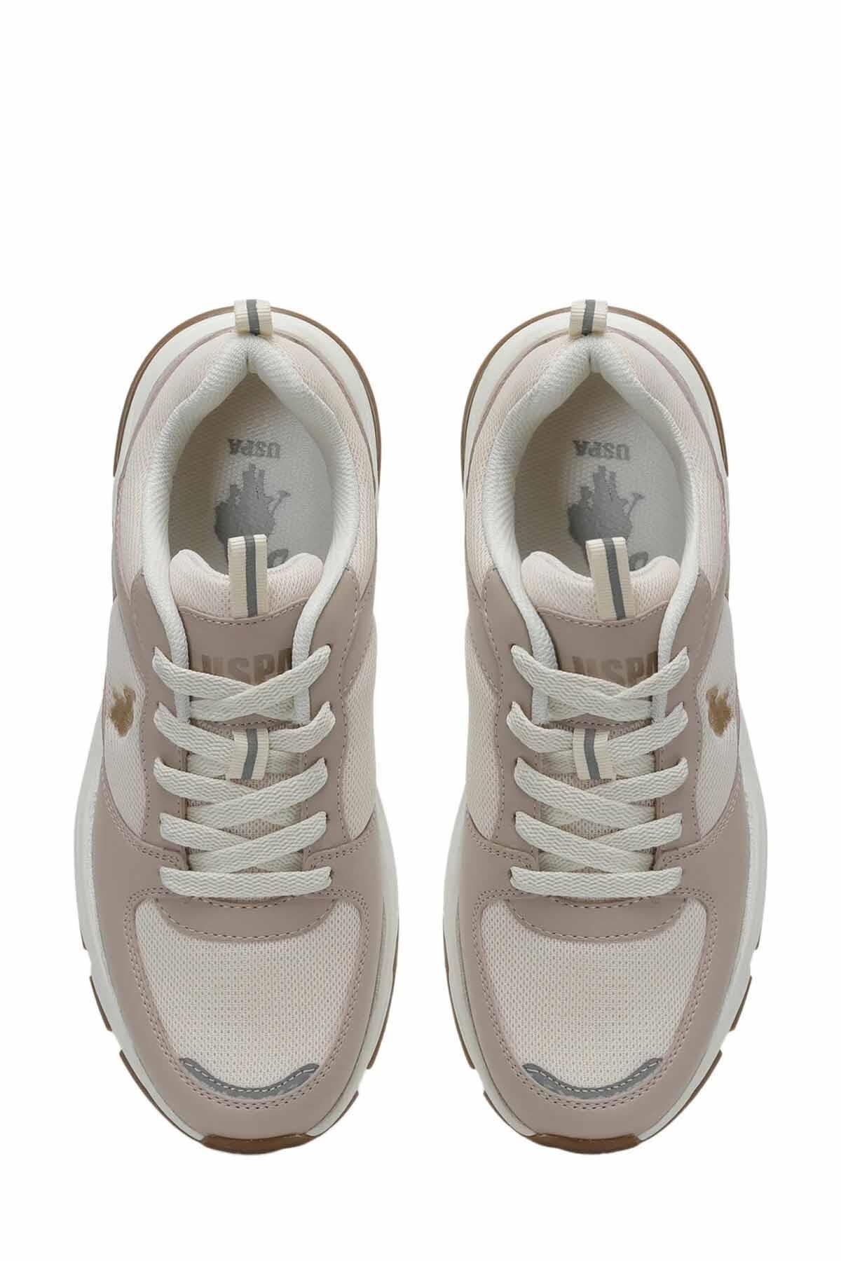 U.S. POLO ASSNSneakerU.S Polo Assn. Sorley 4FX Kadın Sneaker Ayakkabı 101502285PUDRA