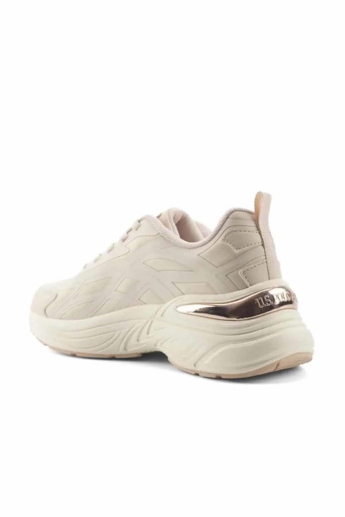 U.S. POLO ASSNSneakerU.S Polo Assn. Gelda Kadın Sneaker Ayakkabı 101945754Bej
