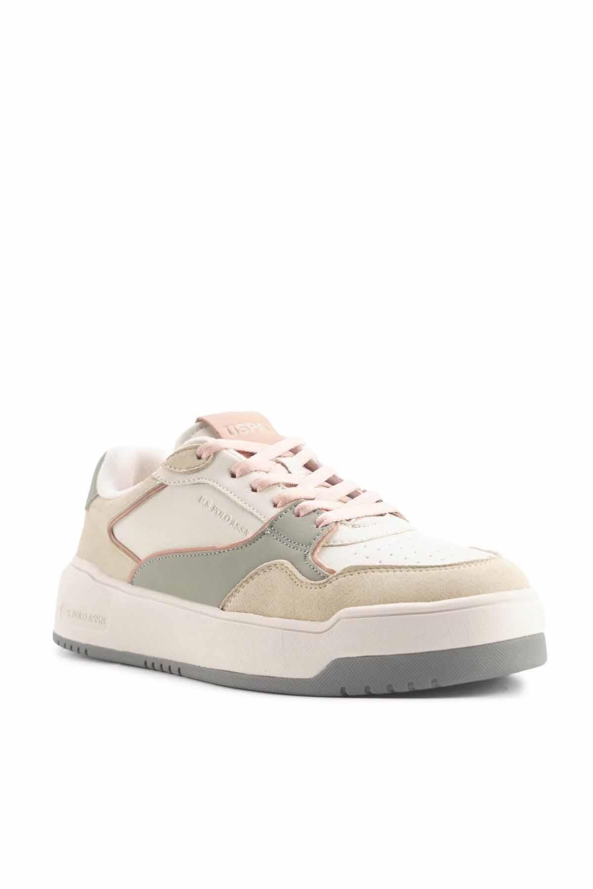U.S. POLO ASSNSneakerU.S. Polo Assn. Tiana Kadın Sneaker Ayakkabı 101887256Bej