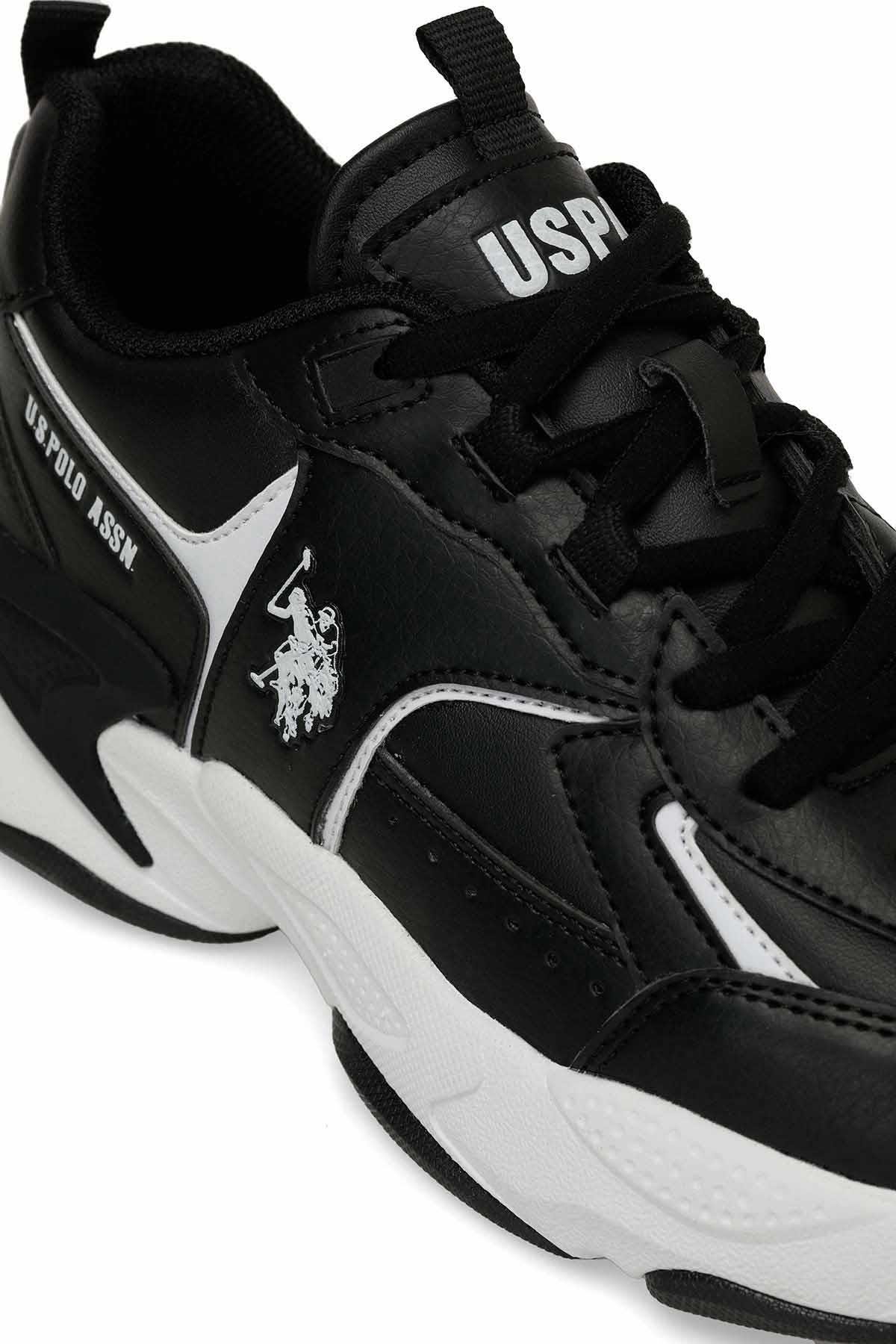 U.S. POLO ASSNSneakerU.S. Polo Assn. ISABELLA Kadın Sneaker Ayakkabı 101880366Siyah