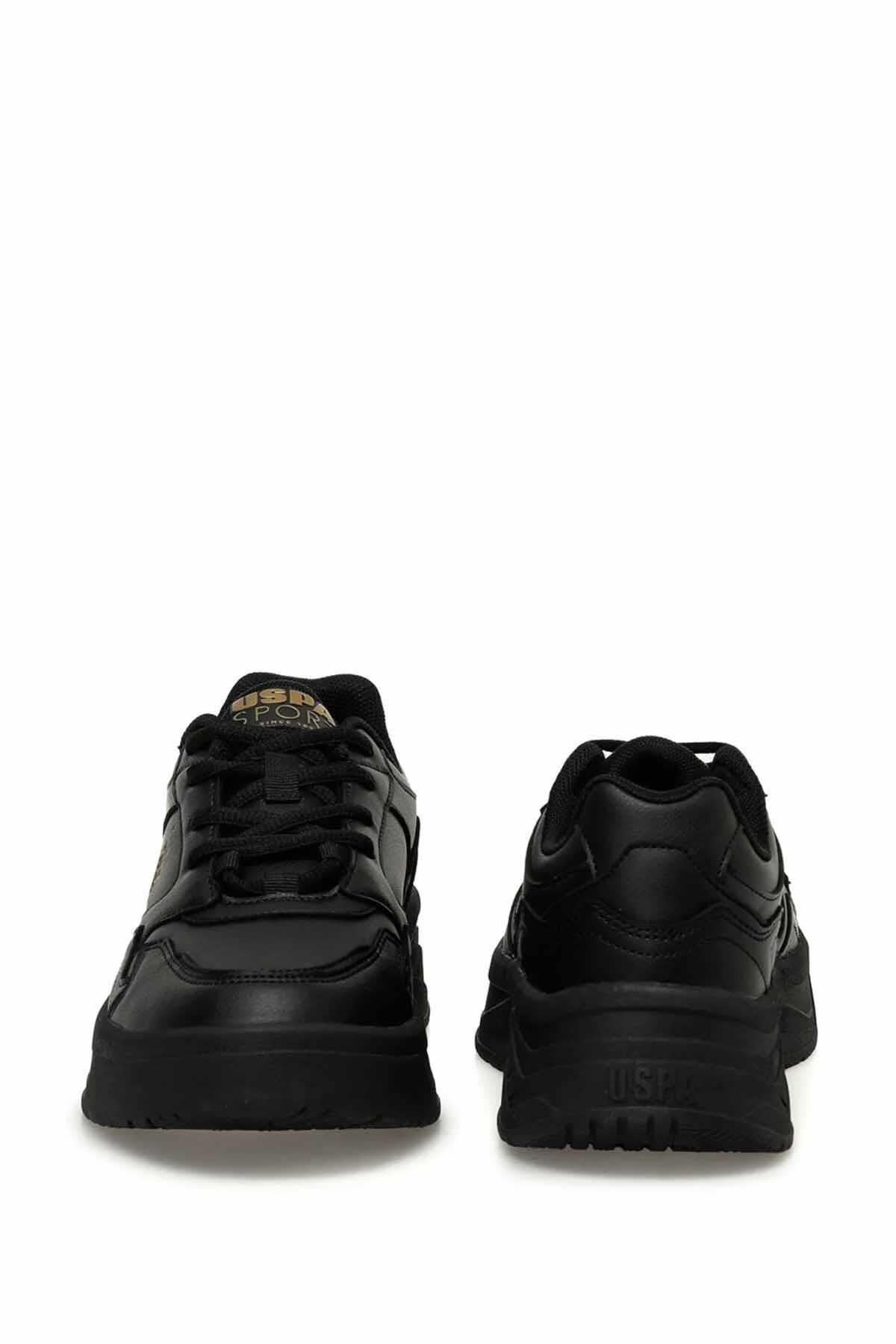 U.S. POLO ASSNSneakerU.S. Polo Assn. Martha Kadın Sneaker Ayakkabı 101812789Siyah-Gold