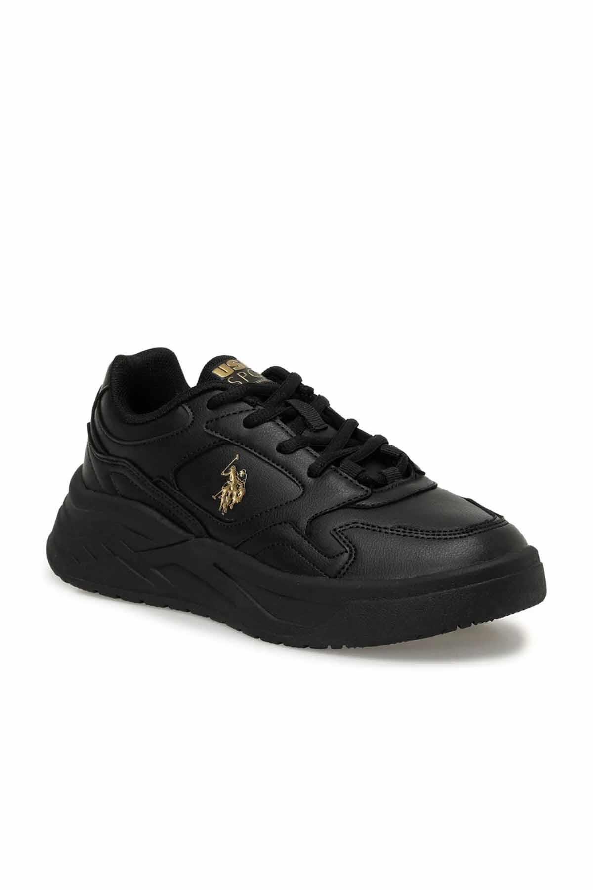 U.S. POLO ASSNSneakerU.S. Polo Assn. Martha Kadın Sneaker Ayakkabı 101812789Siyah-Gold