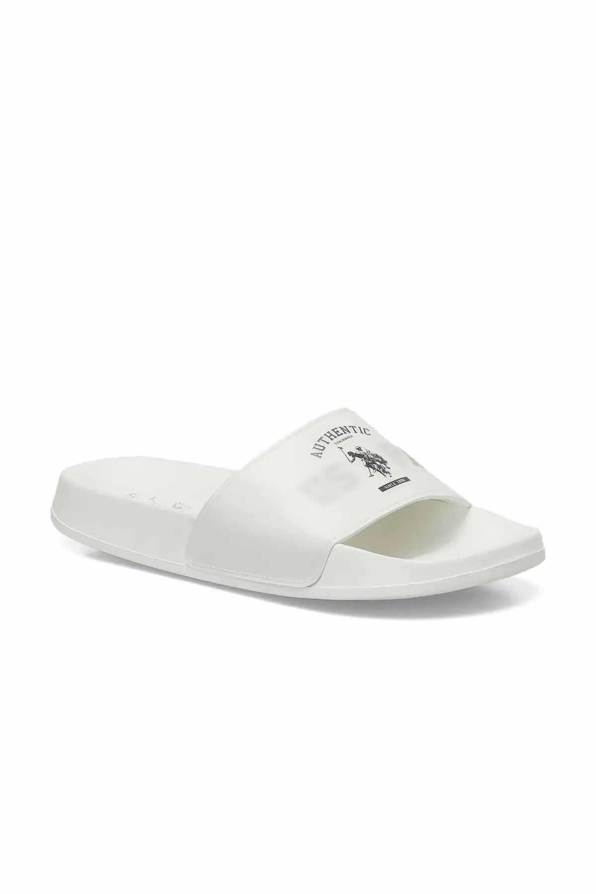 U.S. POLO ASSNTerlikU.S Polo Assn. Aewen 5fx Kadın Terlik Ayakkabı 101984308BEYAZ