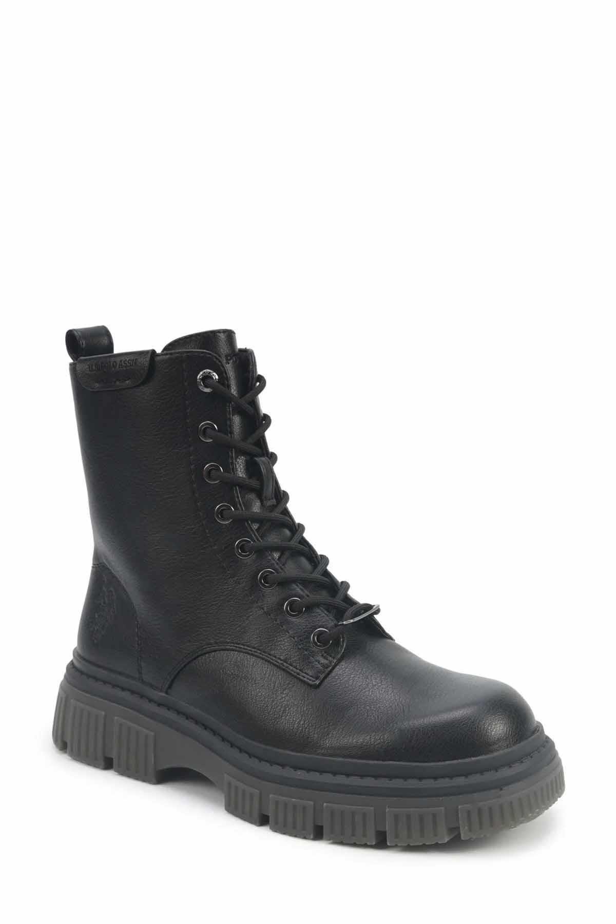 US POLO ASSN.BotU.S Polo Assn. Hormony Kadın Bot Ayakkabı 102039688Siyah